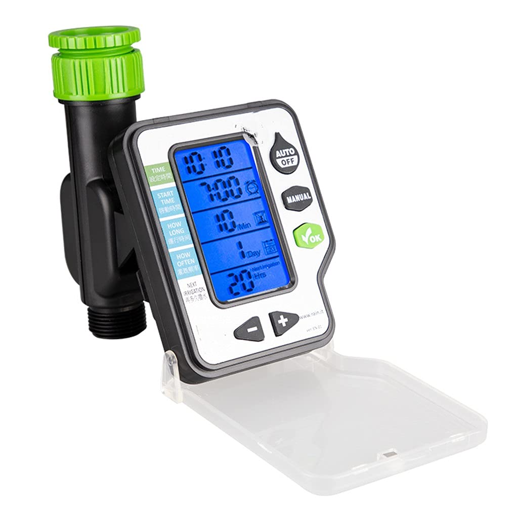 WSSBK Smart Garden Irrigation Controller - Automatic Drip Watering Timer System for Outdoor Plants | Perfect for Lawns, Flower Beds & Vegetable Gardens