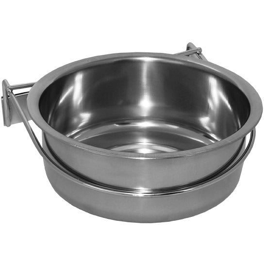 Stainless Steel Cooper Cup with Clamp - 1.34 Liter (45 oz) Capacity, 185mm Diameter - Perfect for Camping, Hiking, and Outdoor Adventures