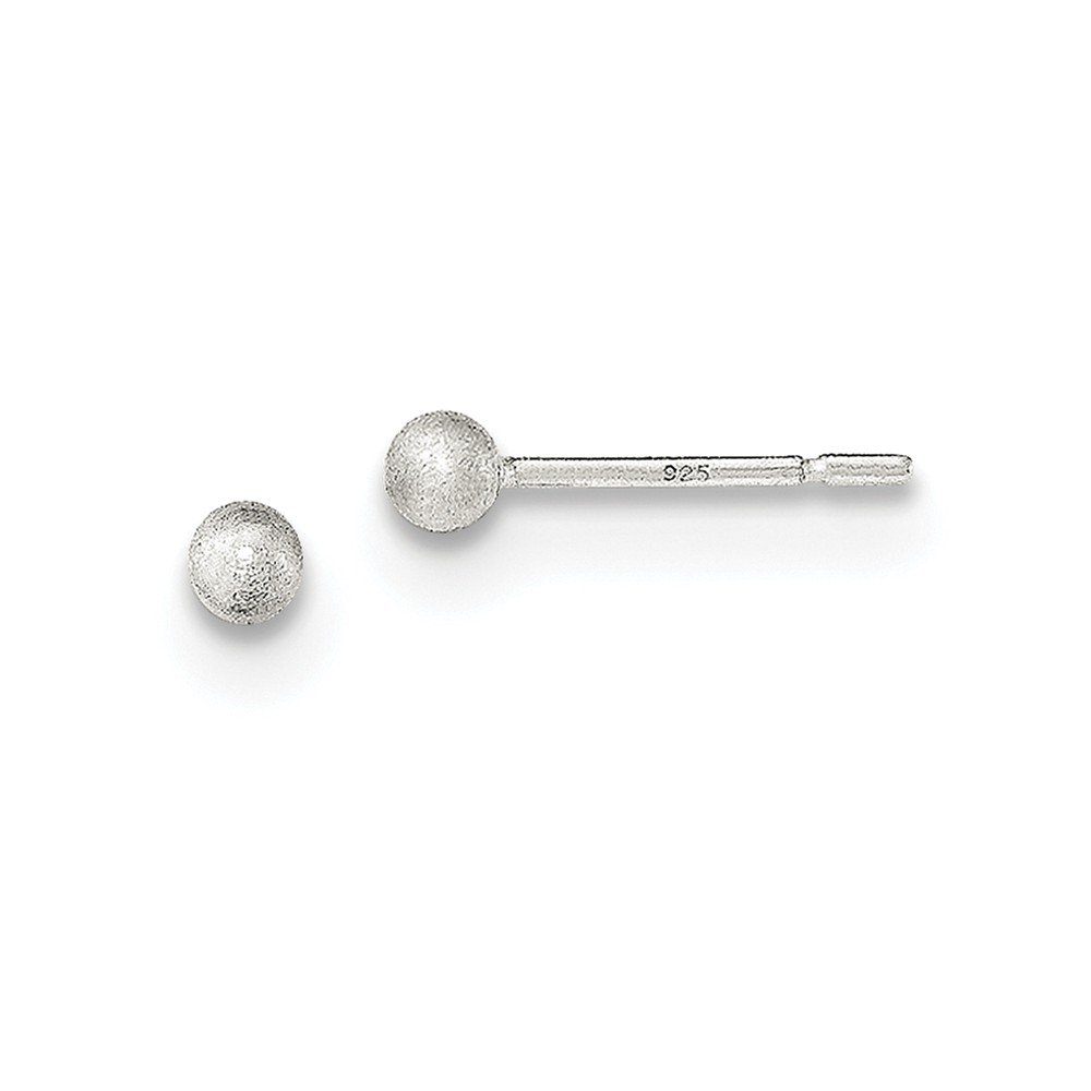 Polished Sterling Silver Laser-Cut Post Earrings for Women - Elegant Everyday & Special Occasion Jewelry