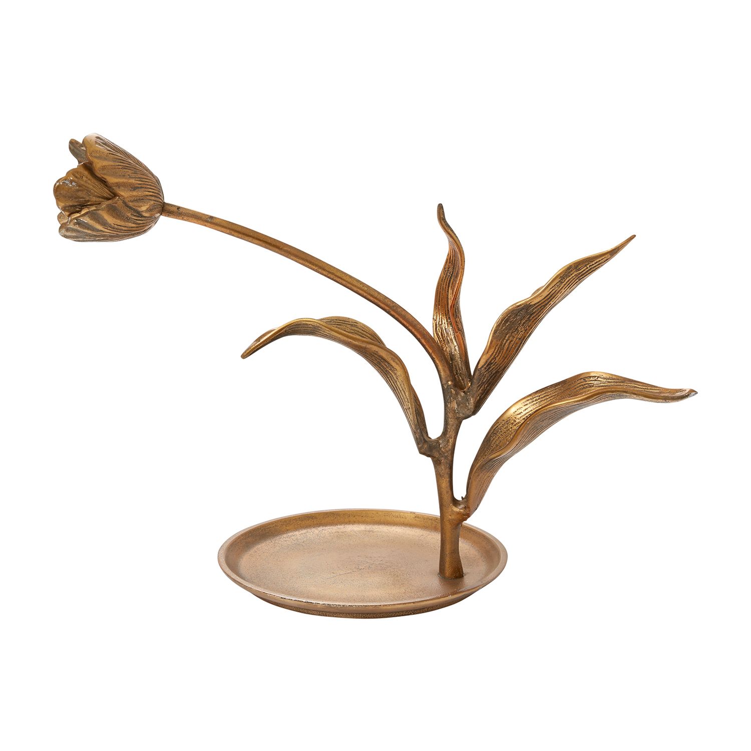 Elegant Craning Tulip Sculptures - Handcrafted Metal Garden Art Decor for Outdoor & Indoor - Perfect for Home, Office, and Wedding Decorations