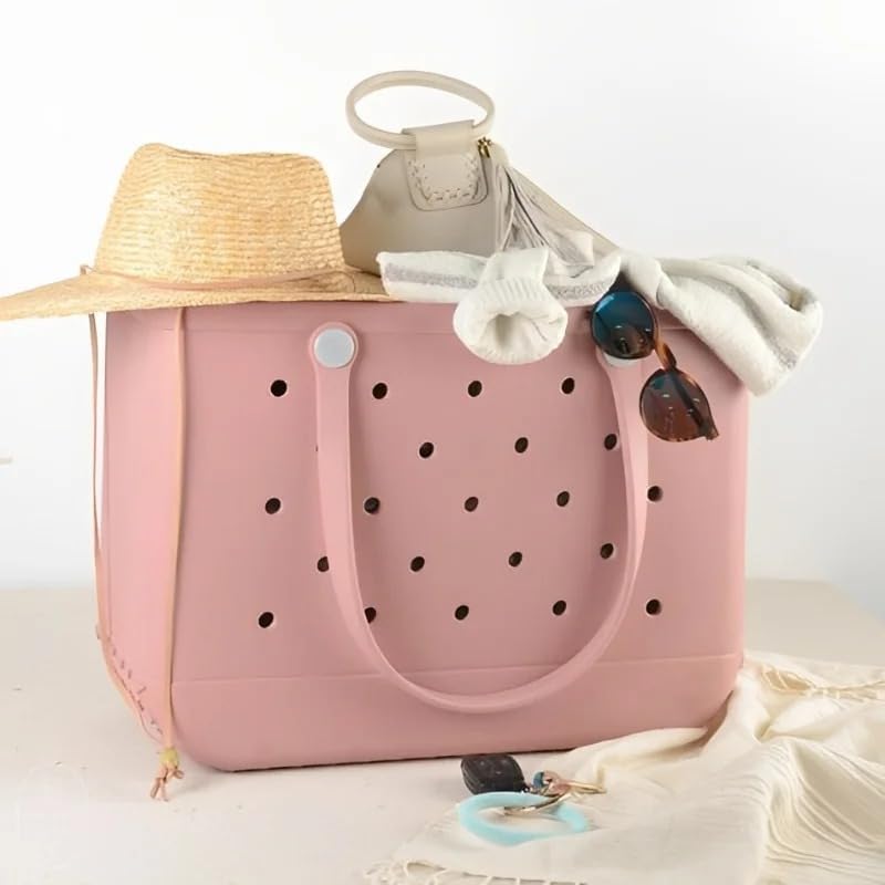 Waterproof Washable Tote Bag for Women - Lightweight Cute Beach Tote for Pool, Boat, Work, Sports & Travel | Durable & Stylish Carryall for Everyday Use