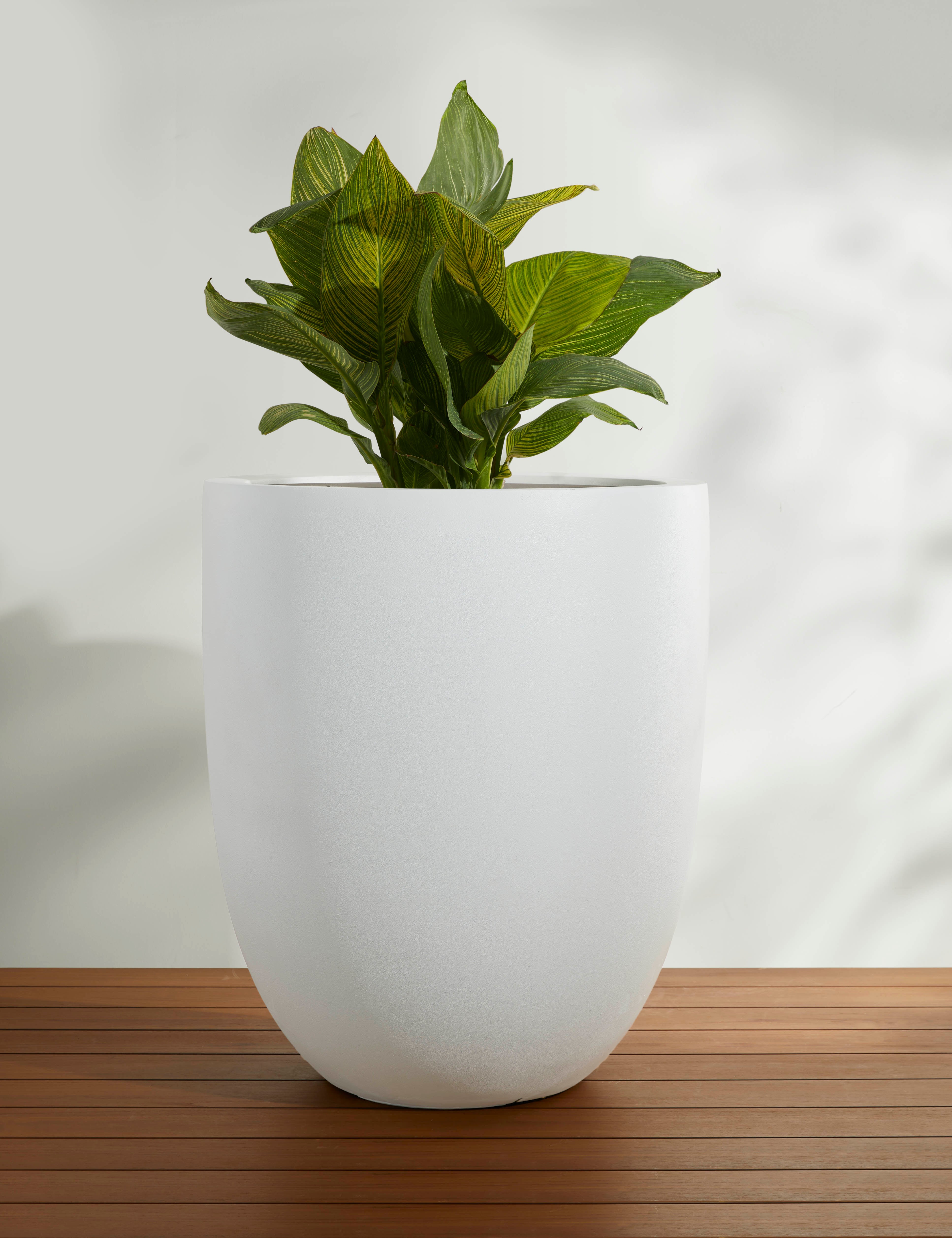 Campania International Bradford Planters - Elegant Garden Planters for Outdoor & Indoor Decor - Perfect for Patios, Balconies, and Home Gardens