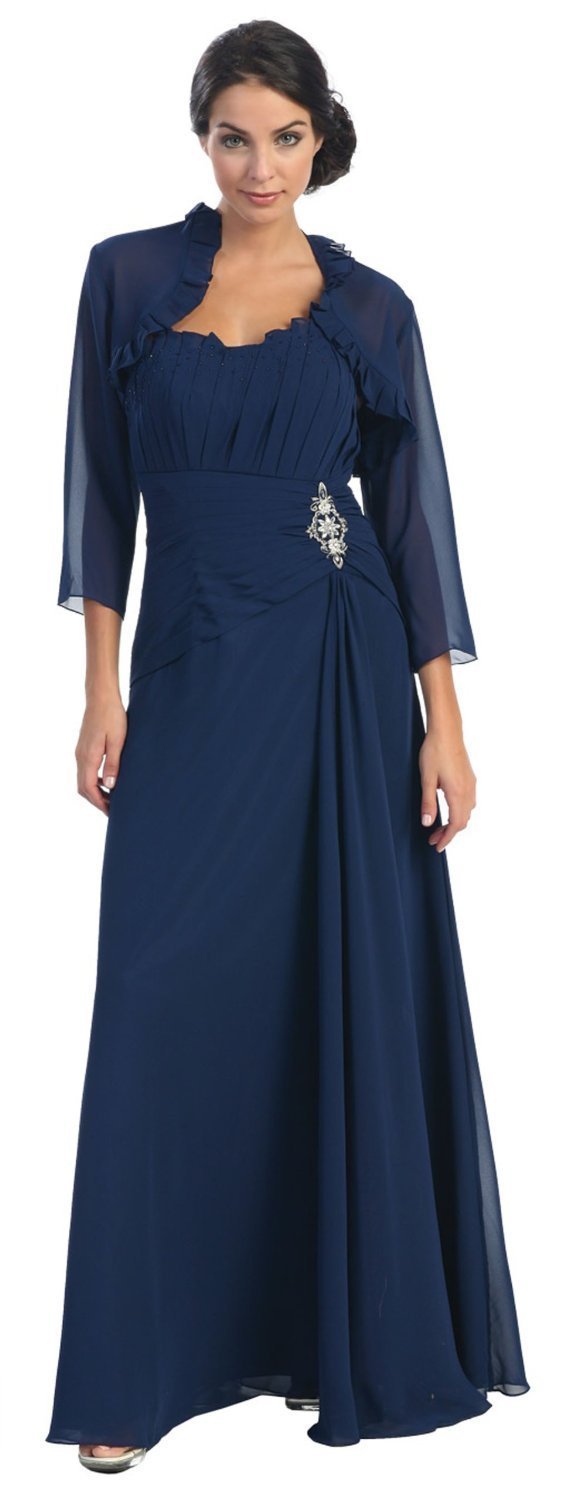 Elegant US Fairytailes Mother of The Bride Formal Evening Dress #2630 - Perfect for Weddings, Galas & Special Occasions