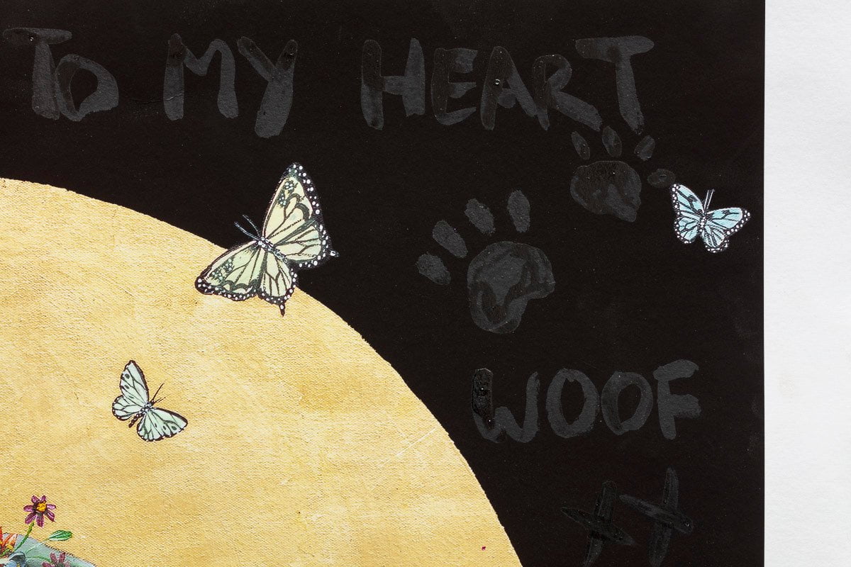 Purrfect Love & Paw Prints To My Heart - Artist Proof Cat Lover Gift Set | Unique Pet Memorial, Cat Mom Gift, Home Decor for Animal Lovers