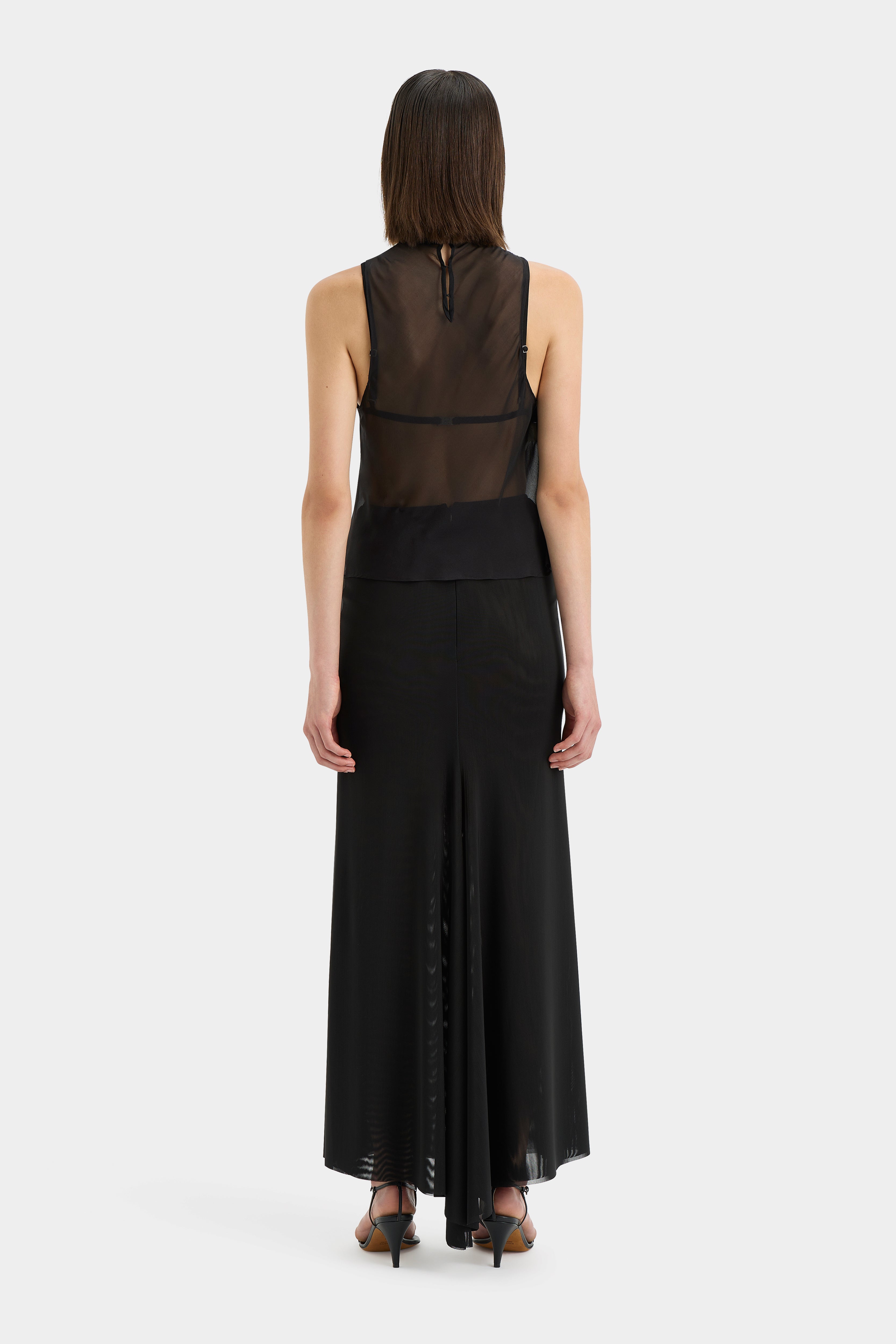 Sonora Evening Skirt - Women's Flowy Maxi Skirt for Parties & Date Nights | Elegant A-Line Design with Side Slit | Perfect for Weddings, Dinners & Special Occasions