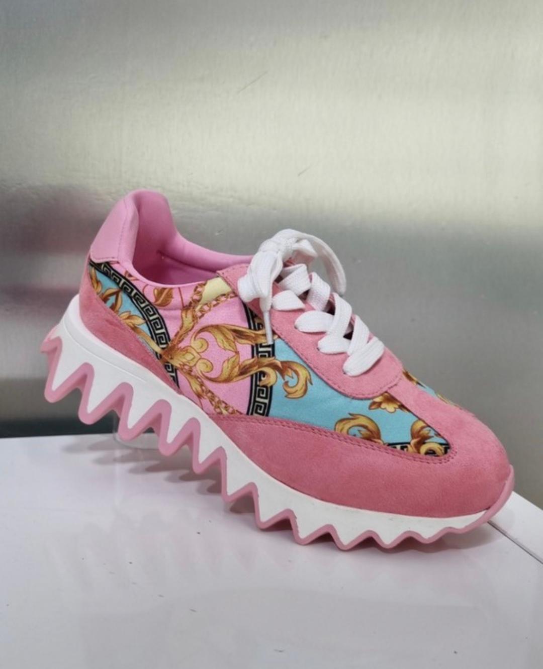Alicia Pink Sneakers for Women - Comfortable Casual Walking Shoes - Trendy Lightweight Fashion Sneakers for Running, Gym, and Everyday Wear