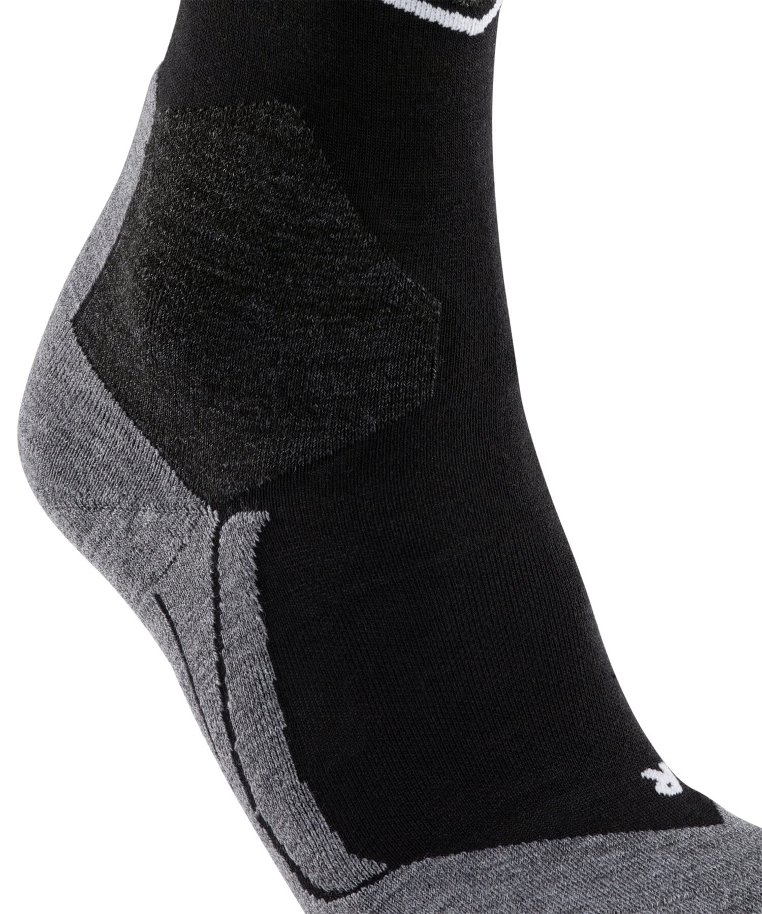 FALKE Men's SK4 Advanced Ski Socks - Light Cushion Merino Wool for Warmth & Quick Drying - Perfect for Skiing, Snowboarding & Winter Sports (1 Pair)