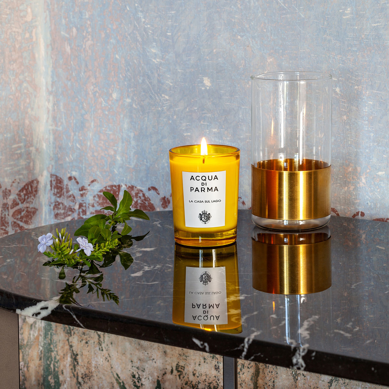 La Casa Sul Lago Scented Candle - Italian Inspired Home Fragrance for Relaxation, Romantic Dinners & Spa Nights