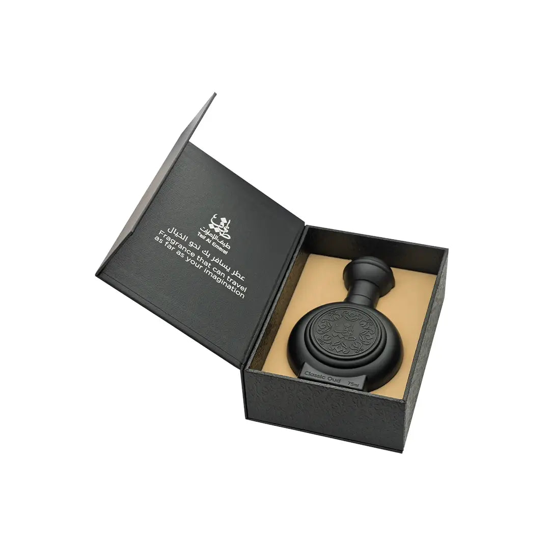 Premium Classic Oud Eau de Parfum 75ml - Long-Lasting Luxury Perfume for Men & Women - Perfect for Evening Events, Romantic Dates & Special Occasions