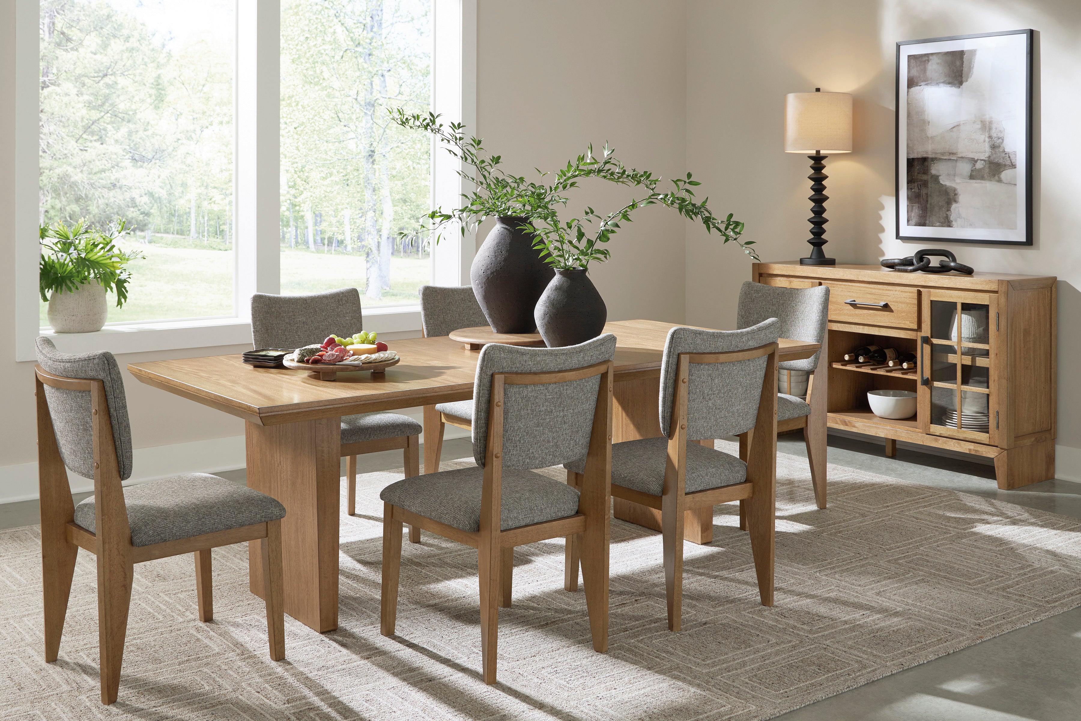 Sherry Buffet Server - Elegant Wooden Sideboard for Dining Room Storage & Display | Perfect for Entertaining, Buffet Serving & Home Decor