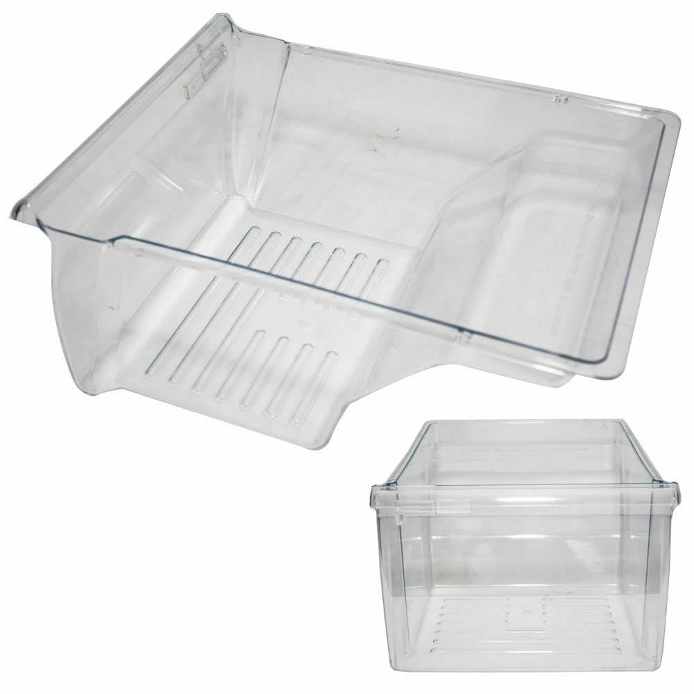 Genuine LMQHZDK 2218141 Refrigerator Crisper Drawer Replacement - Compatible with 2218139, 2166256, 2163670, 2169941, 2170954, 2173311, 2173320, 2175878, 2176395, 2176399, 2179701 Models - Keep Fruits & Vegetables Fresh Longer - Perfect for Kitchen Organization & Food Storage