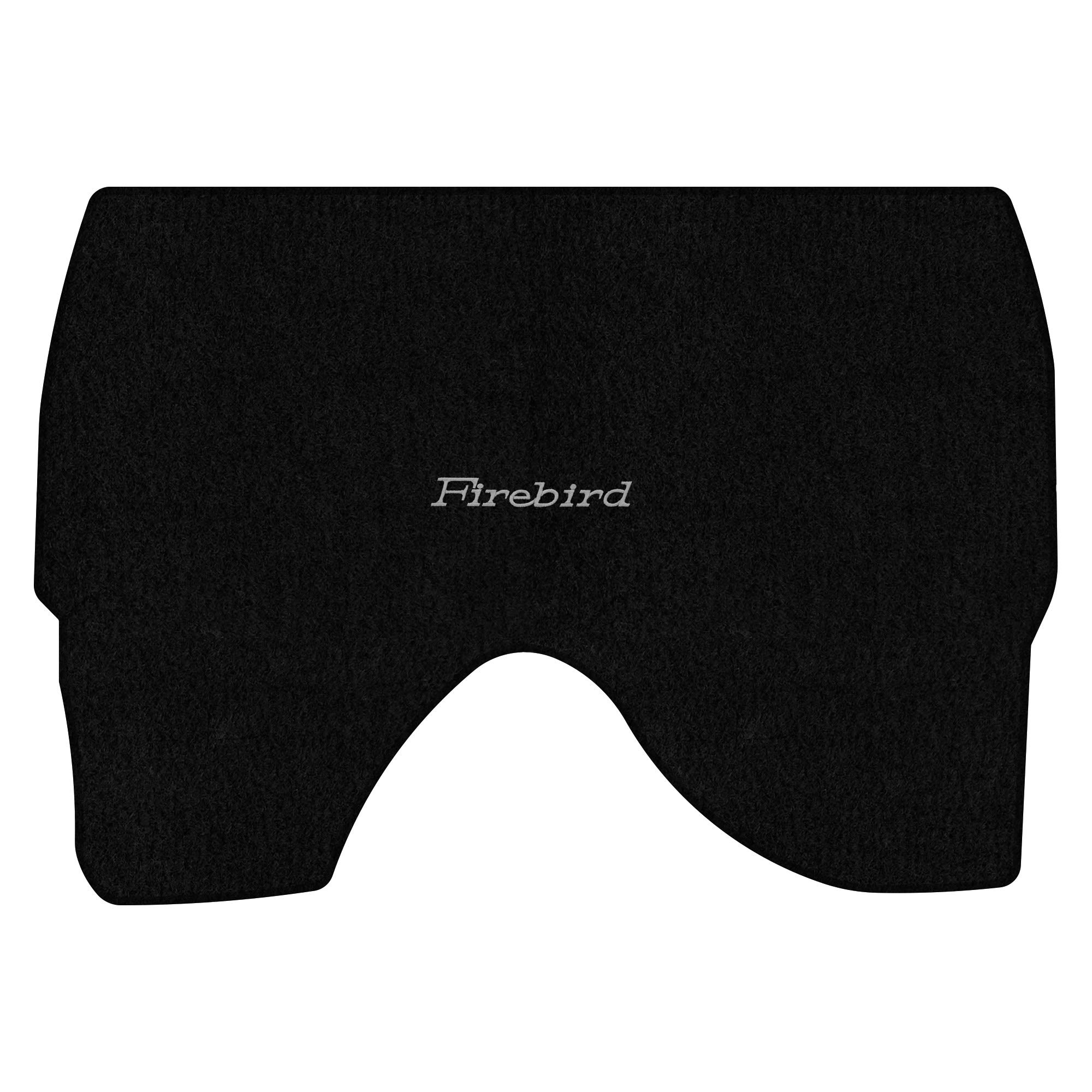 Premium Custom-Fit Carpeted Floor Mats for 1970-1973 Pontiac Firebird/Trans Am - Luxury Car Floor Liners with 'Firebird' Logo (Black, Trunk Mat) - Perfect for Car Shows, Classic Car Protection & Daily Driving Comfort