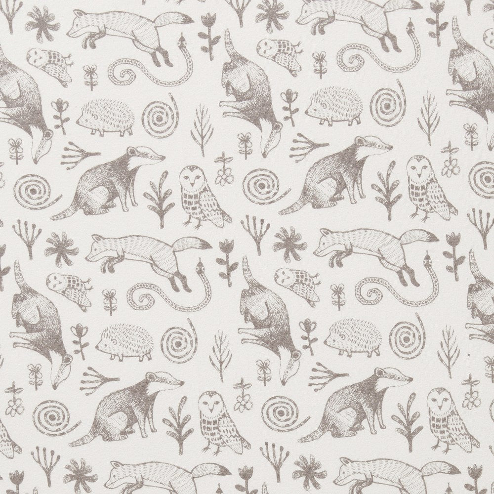 Organic Cotton Tribal Print Crib Sheet - Soft, Breathable & Hypoallergenic Baby Bedding for Safe & Comfortable Sleep