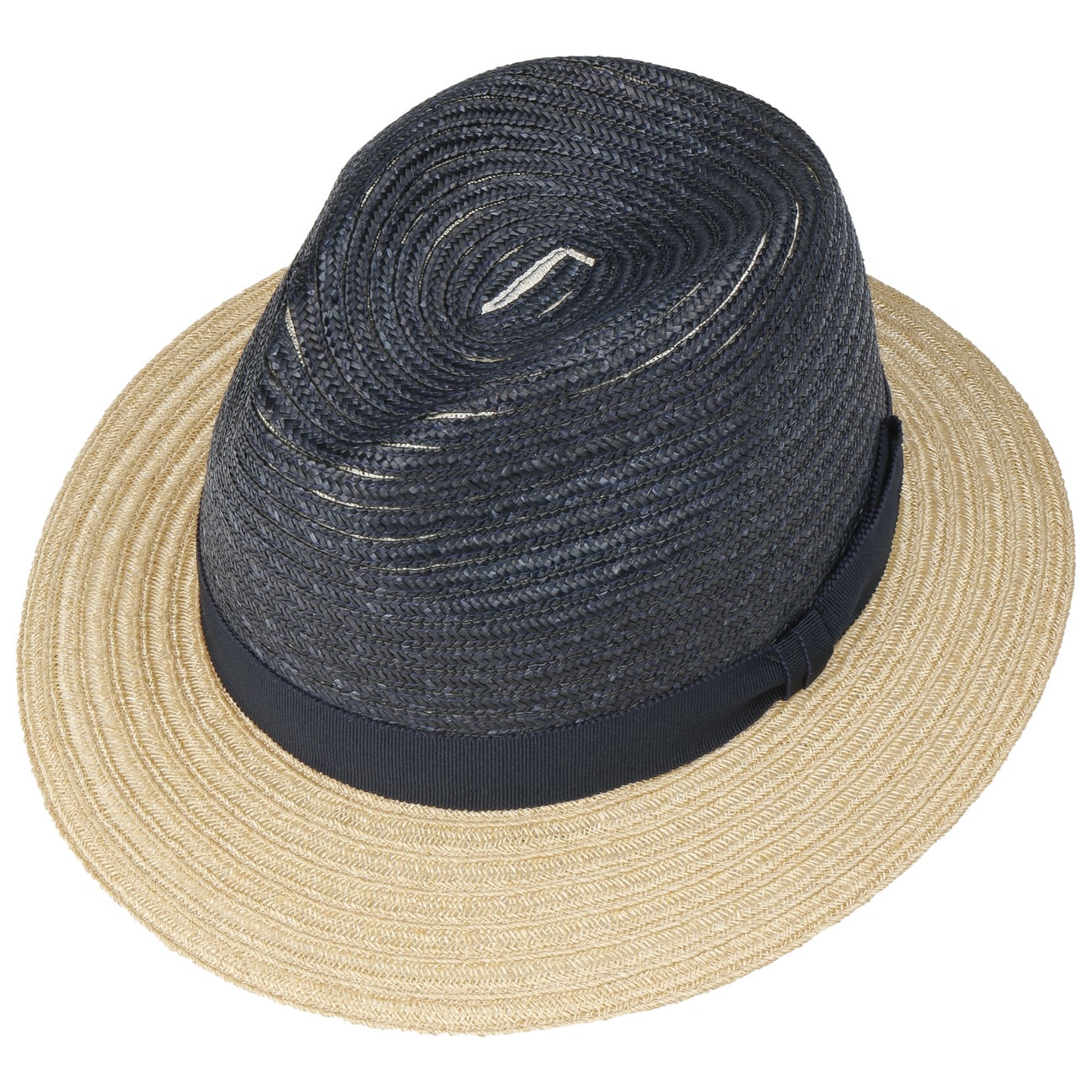 Premium Benedict Zechbauer Straw Hat by Mayser - Classic Summer Fedora for Men & Women - Beach, Garden & Outdoor Fashion Accessory