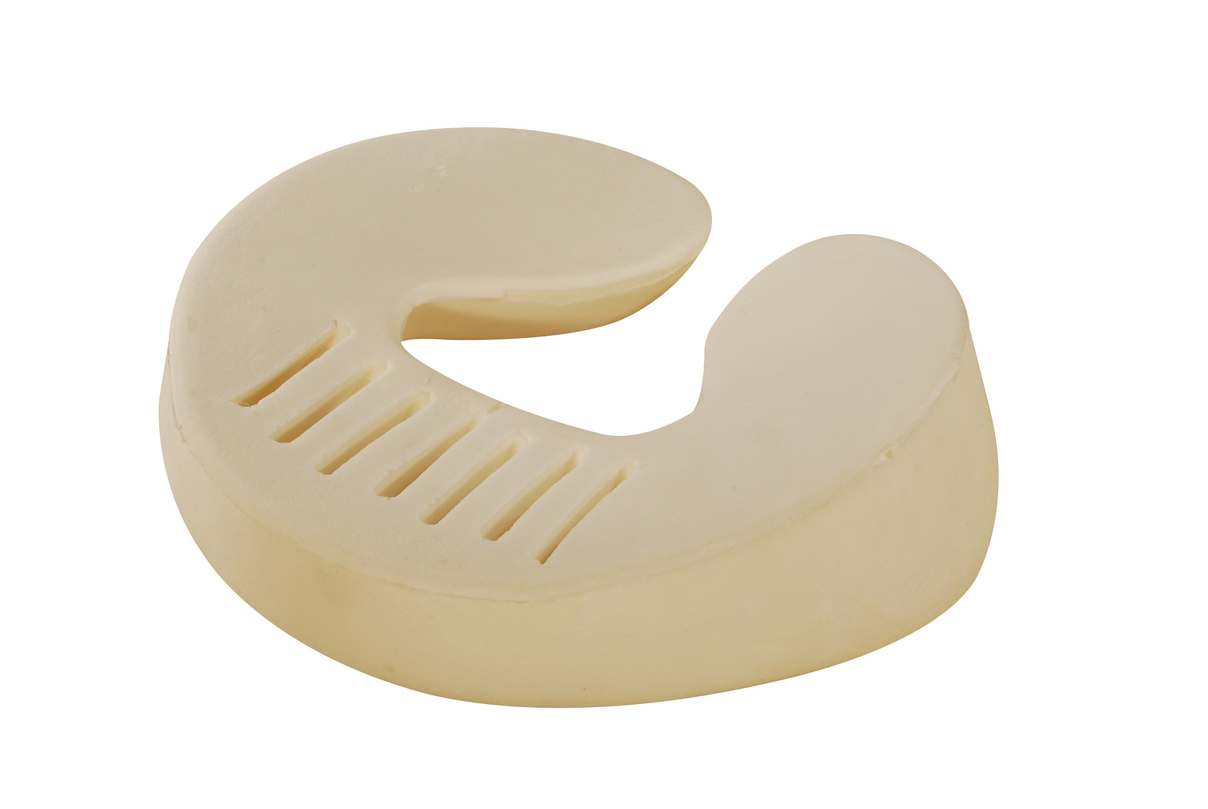 Ultra Plush Face Cushion Pillow for Massage Tables - Soft Cream Memory Foam Support for Comfortable Spa & Facial Treatments - Perfect for Massage Therapists, Chiropractors, and Home Relaxation