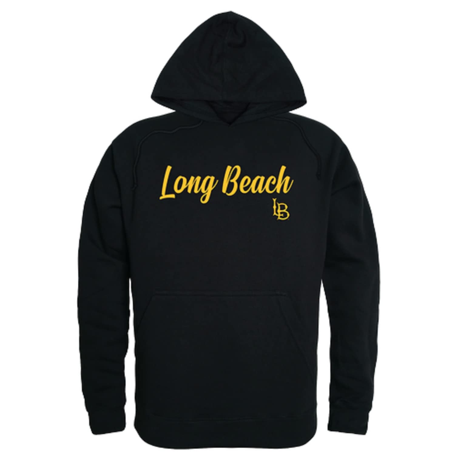 BH FASHION COMPANY CSULB NCAA College Script Hoodie Sweatshirt - Cal State University Long Beach Apparel for Campus Wear & Game Day