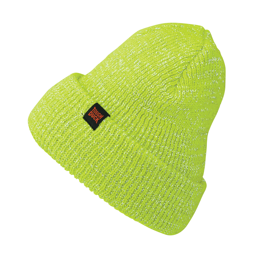 Tough Duck Urban Safety Knit Cap WA28 - Warm Winter Beanie for Men & Women - Perfect for Construction, Outdoor Work & Cold Weather Activities