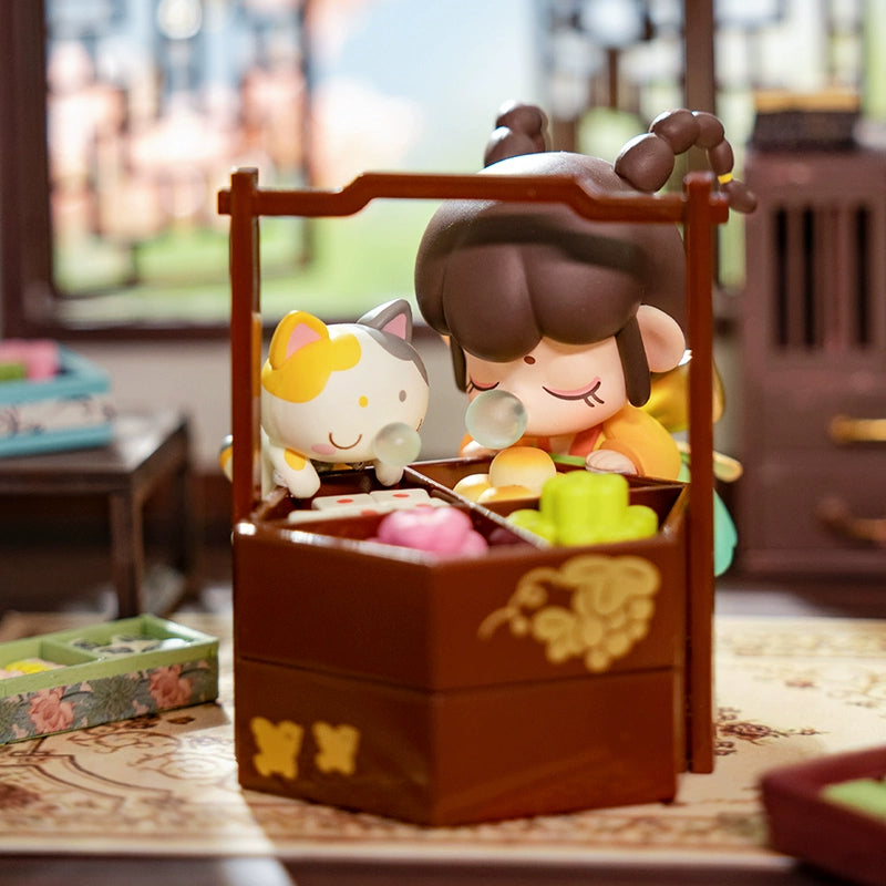 NANCI The Golden Hairpin Series Blind Box - Collectible Chinese Style Doll Figures for Display & Gifting - Perfect for Anime Fans, Home Decor, and Office Desk Accessories