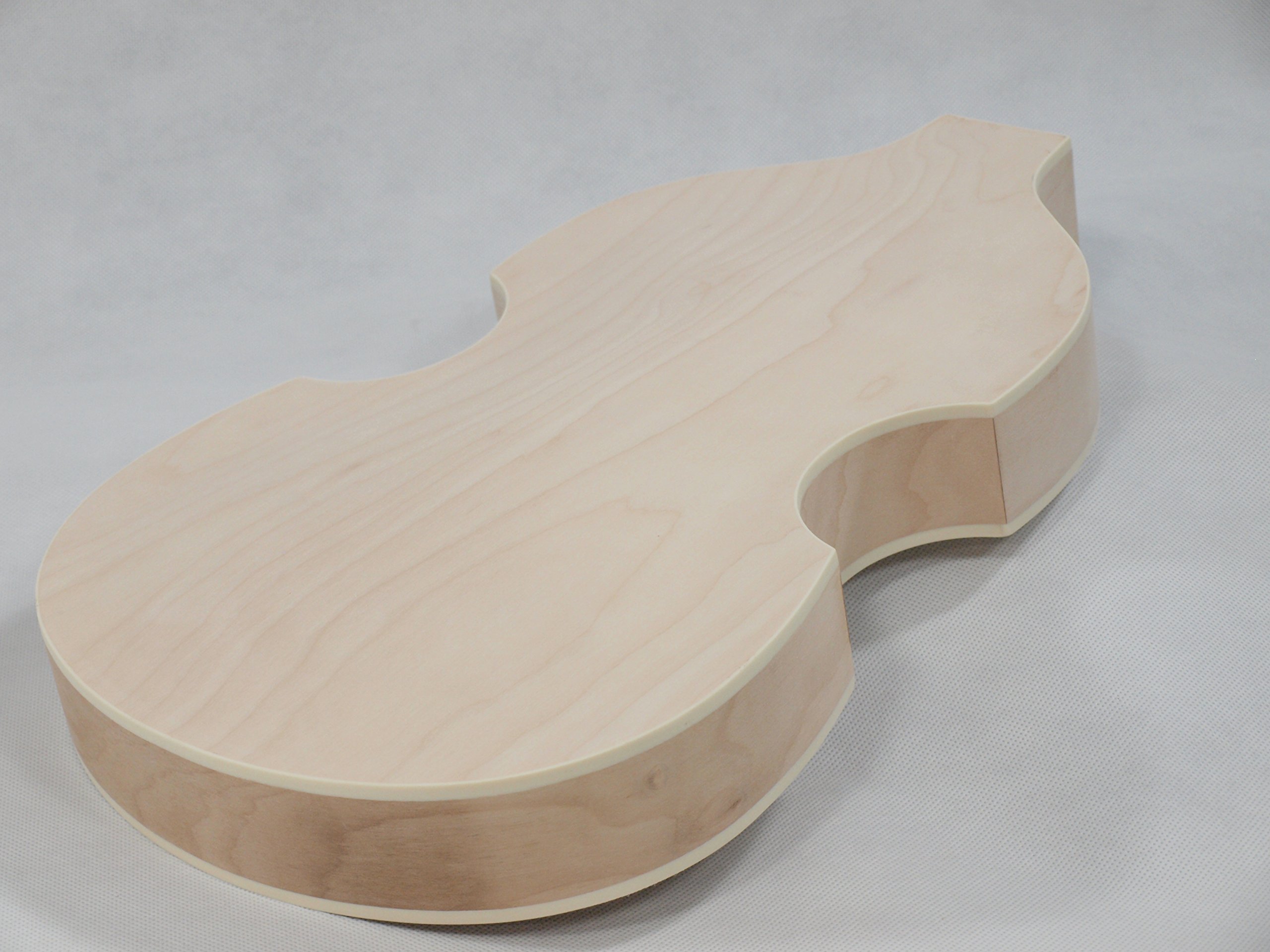 DIY Beatles Style Bass Guitar Kit - Maple Body & Neck - VBK-1 for Beginners & Musicians - Perfect for Home Studio, Live Performances & Music Education