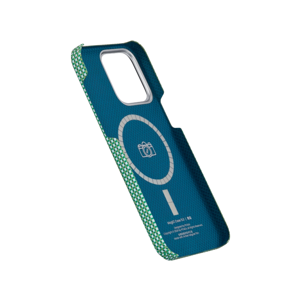 PITAKA x AWA MagEZ Case 5 for iPhone 15 Pro & Pro Max - Slim Protective Magnetic Phone Cover with Wireless Charging | Perfect for Work, Travel & Everyday Use
