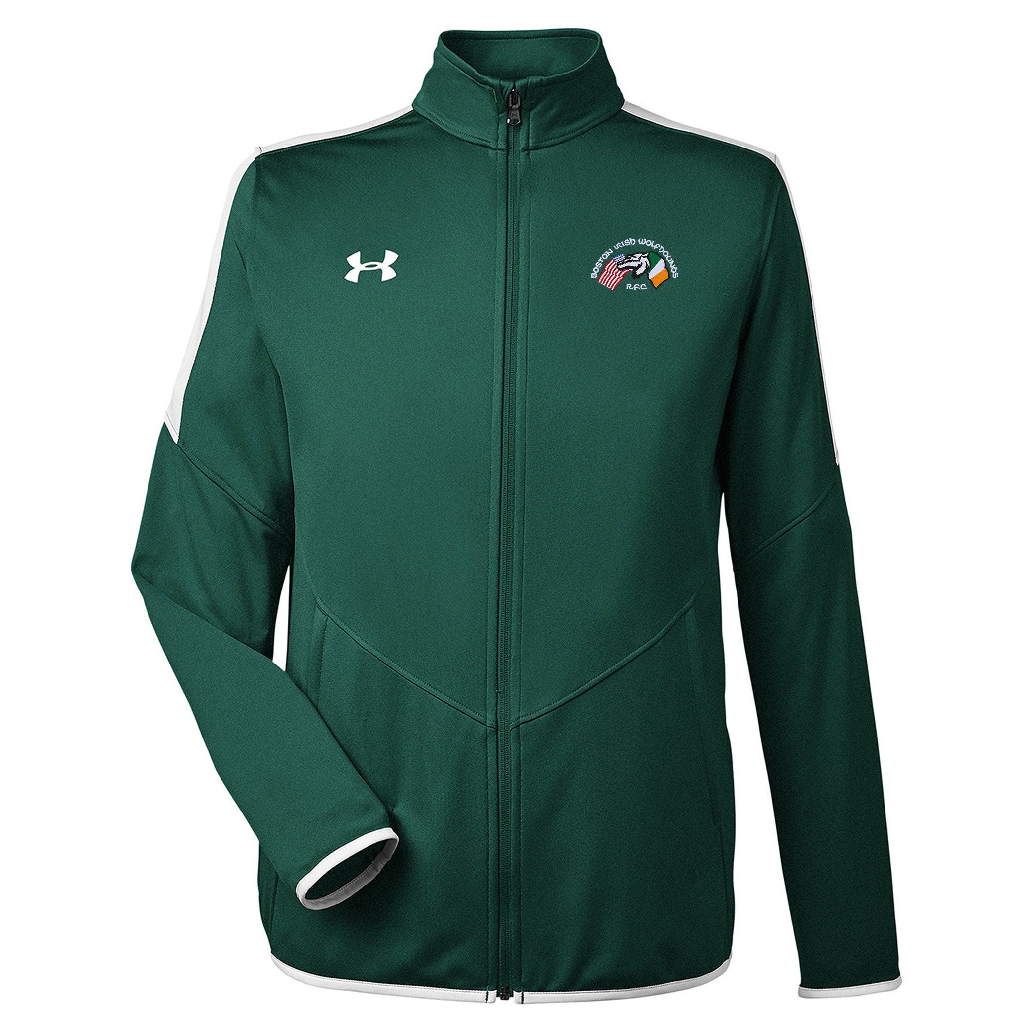 Boston Irish Wolfhounds YRFC UA Rival Knit Jacket - Premium Sports Apparel for Football Fans & Team Spirit - Perfect for Game Day, Tailgating & Casual Wear