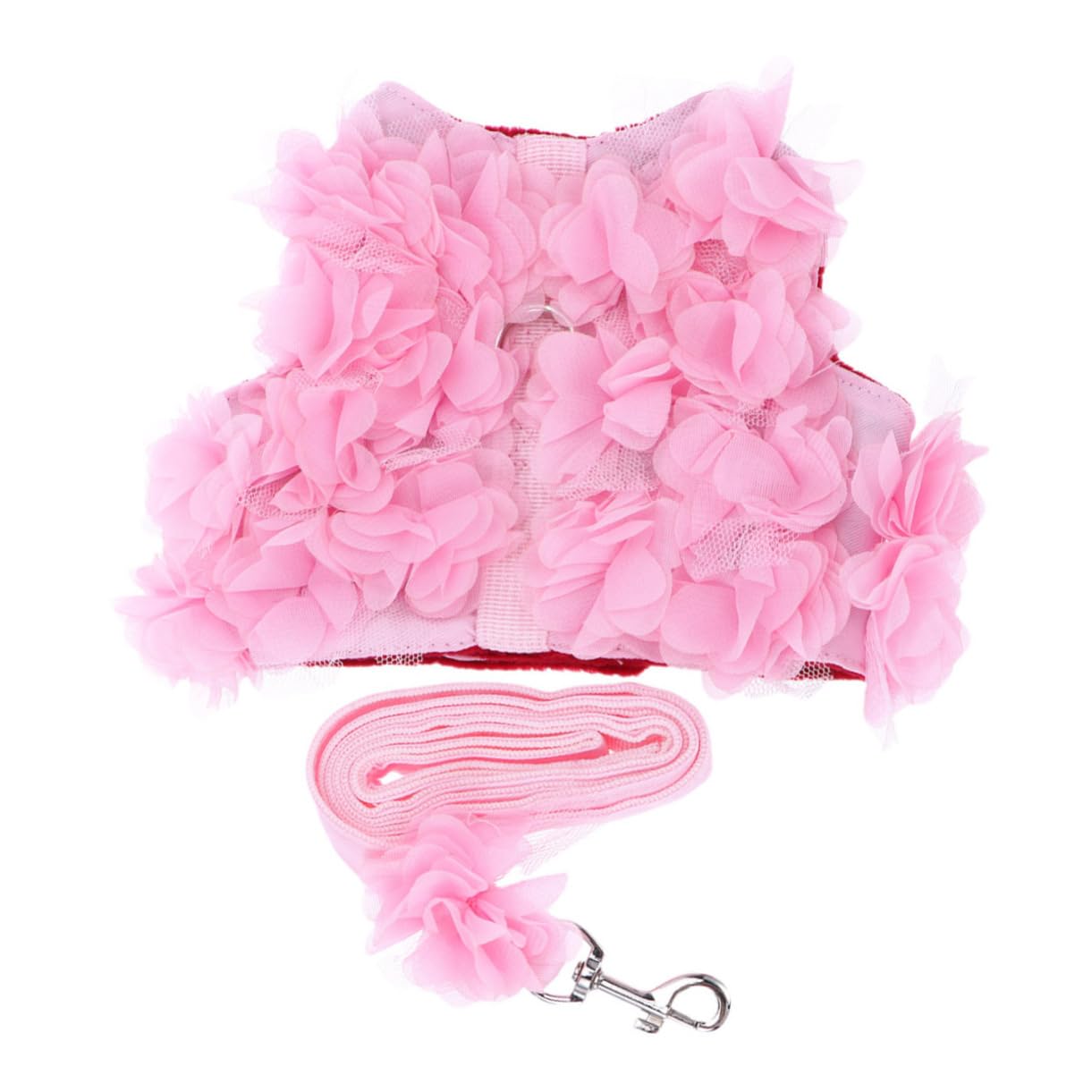 3 Pack Dog Rope Skin Tape - Adjustable Pet Leash for Small Dogs, Bichon Frisé Collar Accessory in Pink | Perfect for Walking, Training & Fashion Outfits
