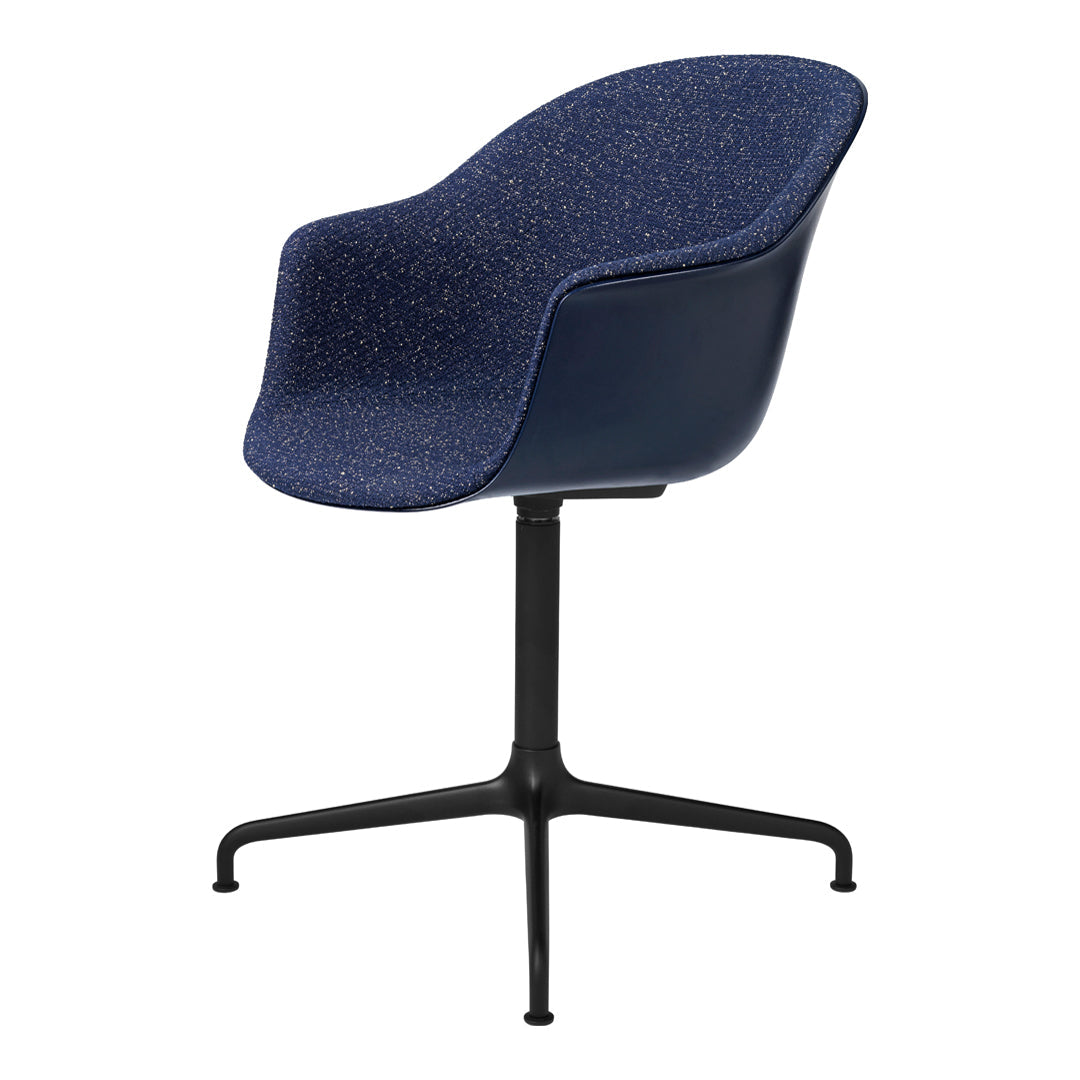 Ergonomic Bat Meeting Chair with 4-Star Base & Front Upholstery - Perfect for Office Meetings, Conference Rooms & Home Workspaces