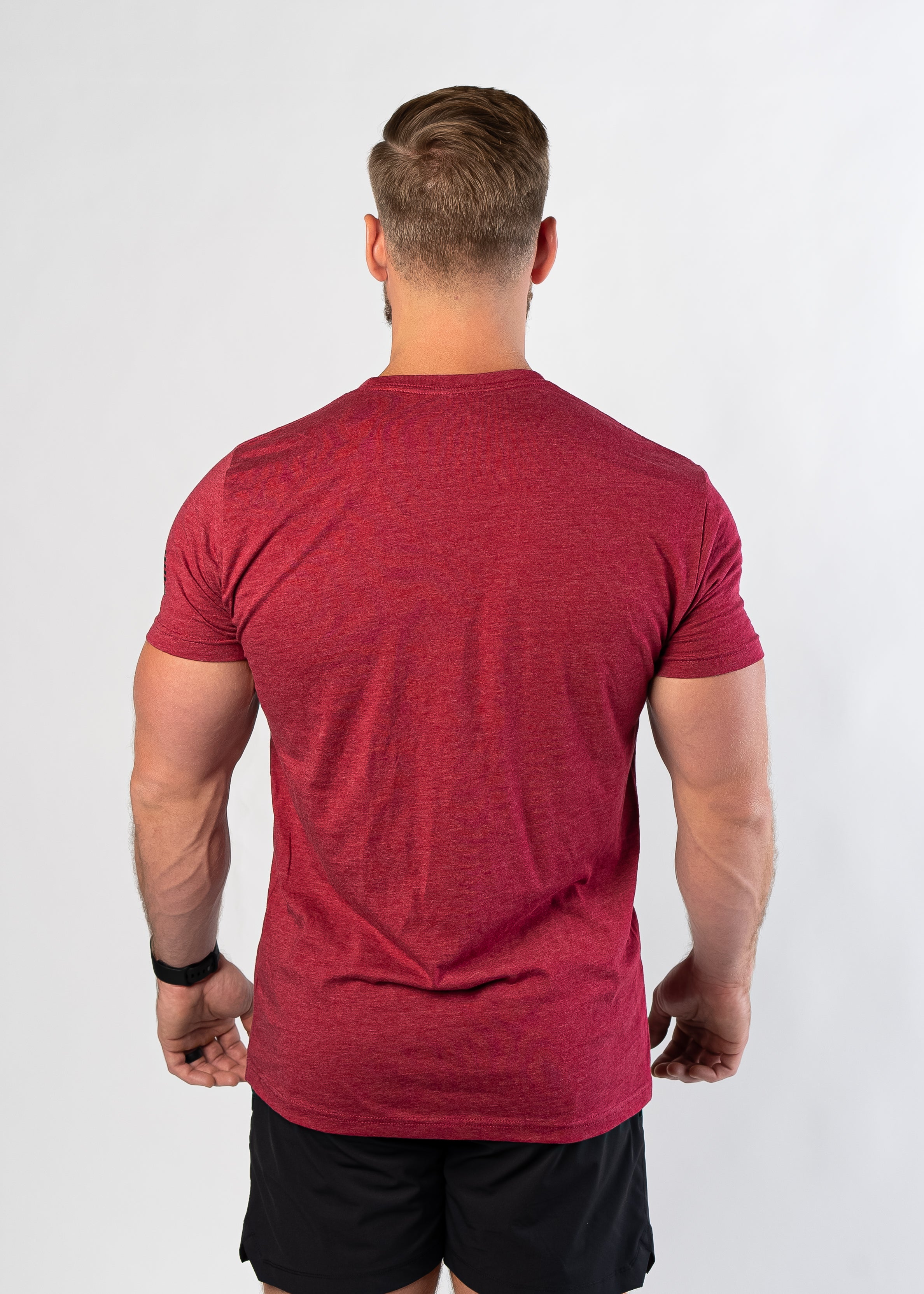 Men's No One Cares Graphic T-Shirt - Red Cotton Tee for Casual Wear & Street Style | Funny Sarcastic Shirt for Parties, Gifts & Everyday Outfits
