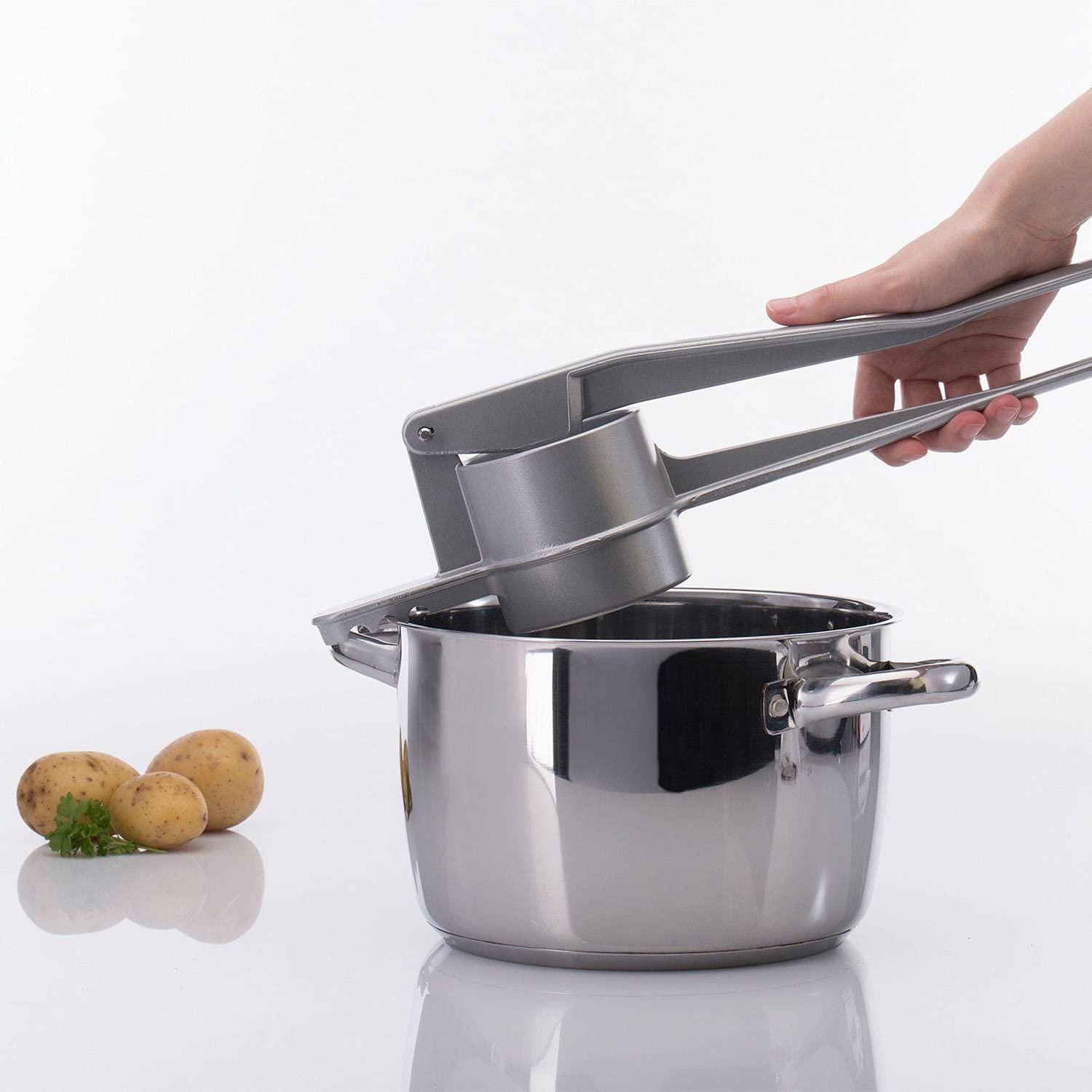Westmark German Spätzle and Potato Press - Stainless Steel Kitchen Tool for Homemade Noodles & Mashed Potatoes | Perfect for Pasta Lovers & Home Chefs | Ideal for Family Dinners, Meal Prep & European Cuisine
