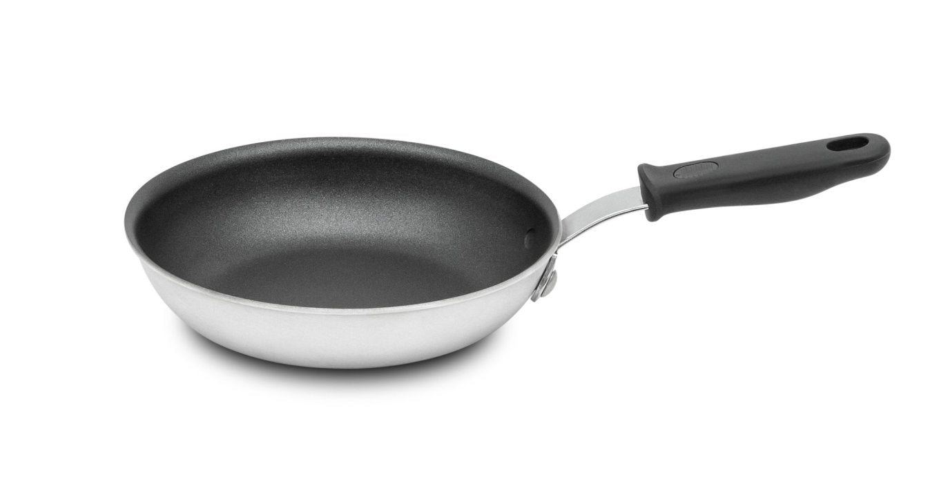 Vollrath 562408 Wear Ever® 8-Inch Rivetless Fry Pan with CeramiGuard® II Nonstick Coating & Silicone Handle - Perfect for Home Cooking, Restaurant Use, and Professional Kitchens