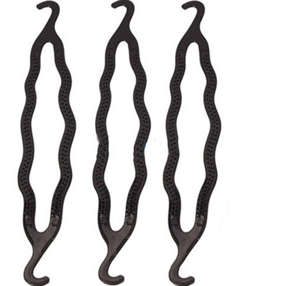 Funie New 5pcs Hair Twist Styling Clip Stick Bun Maker Braid Tool - Hair Accessories for Women & Girls - Perfect for Updos, Ponytails & Braided Hairstyles at Home, Work or Special Occasions
