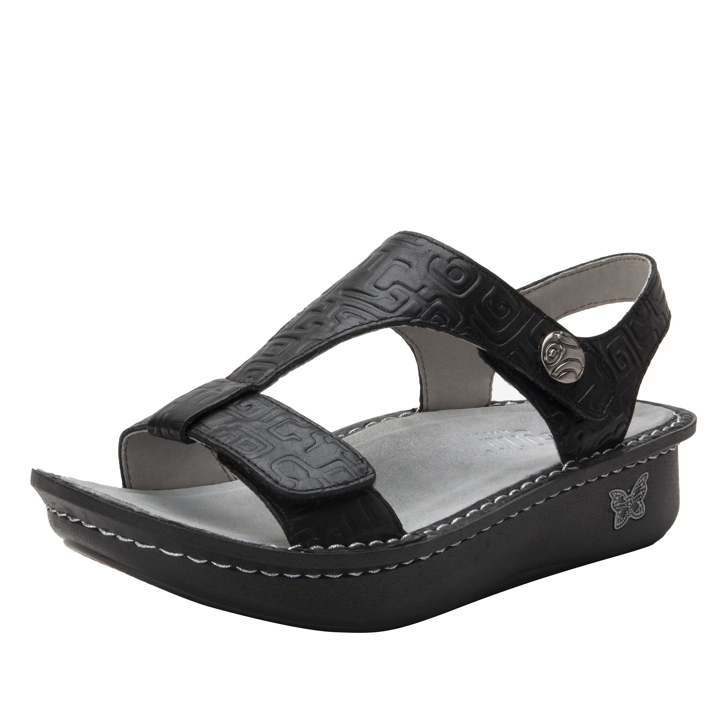 Alegria Kerri Women's Comfort Sandals - Slip-Resistant & Arch Support for Walking, Work, and Outdoor Activities