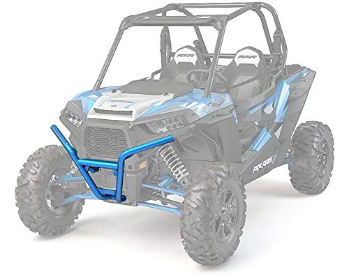 Polaris Front Low Profile Bumper for RZR & General - Velocity Blue | Heavy Duty Off-Road Protection | Perfect for Trail Riding & Mud Adventures