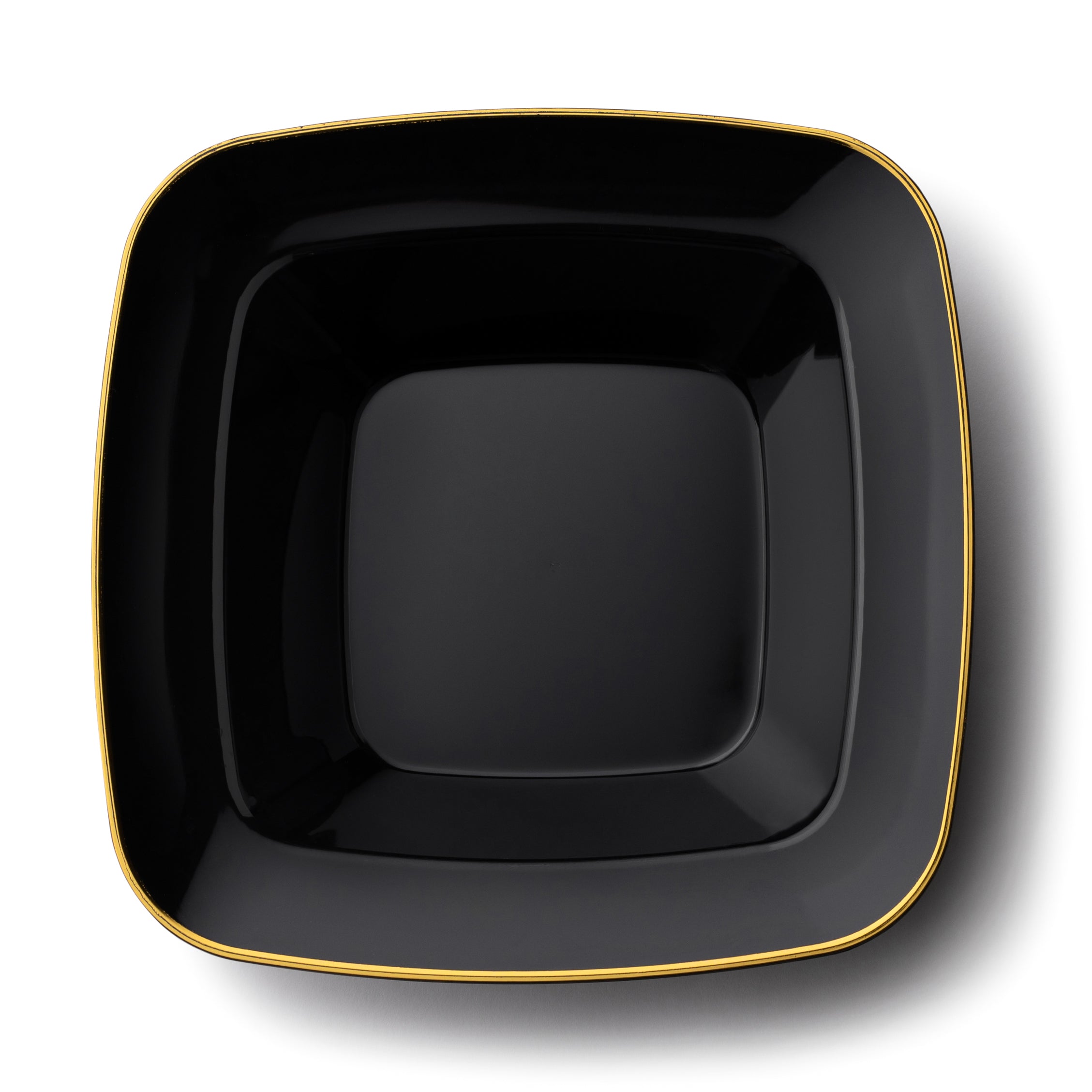 12oz Square Plastic Soup Bowls - 10 Pack Durable Contour Design | Microwave & Dishwasher Safe | Perfect for Restaurants, Catering & Home Meal Prep