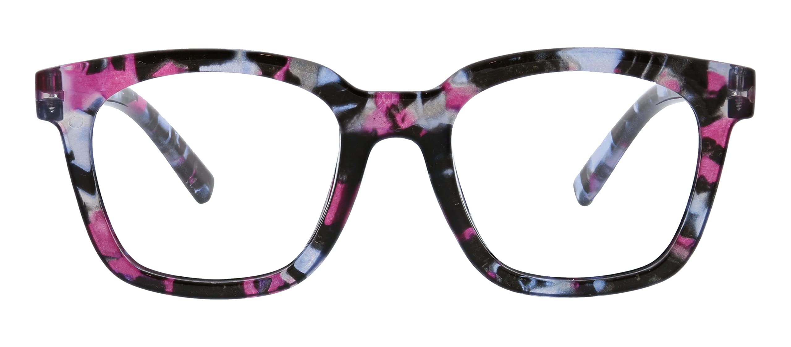 Peepers by PeeperSpecs Women's Blue Light Blocking Reading Glasses - Square Frame Computer Glasses for Office Work, Screen Time & Book Reading
