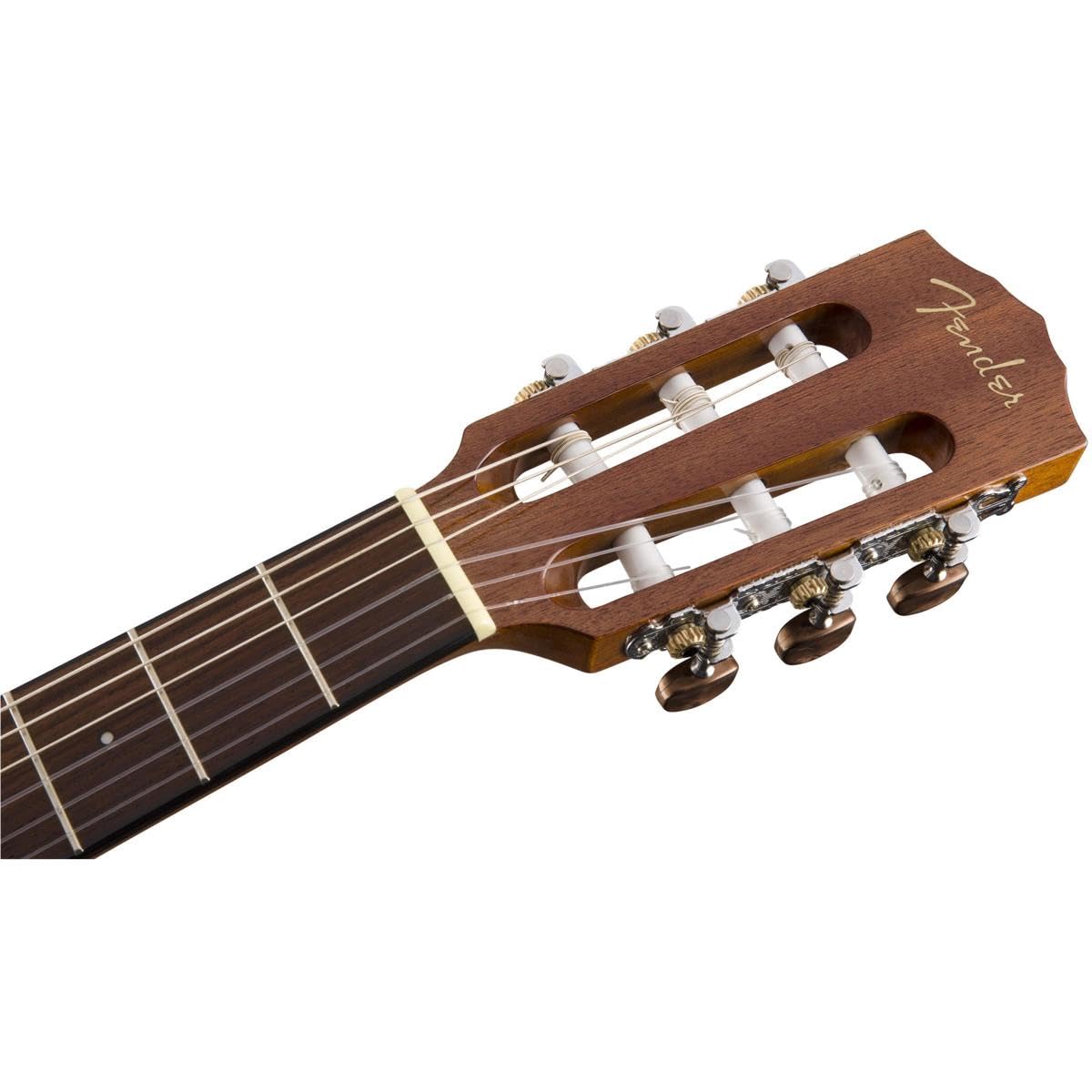 Fender CN-60S Concert Nylon String Acoustic Guitar - Natural Finish | Includes 2-Year Warranty | Perfect for Beginners, Classical Music & Fingerstyle Playing
