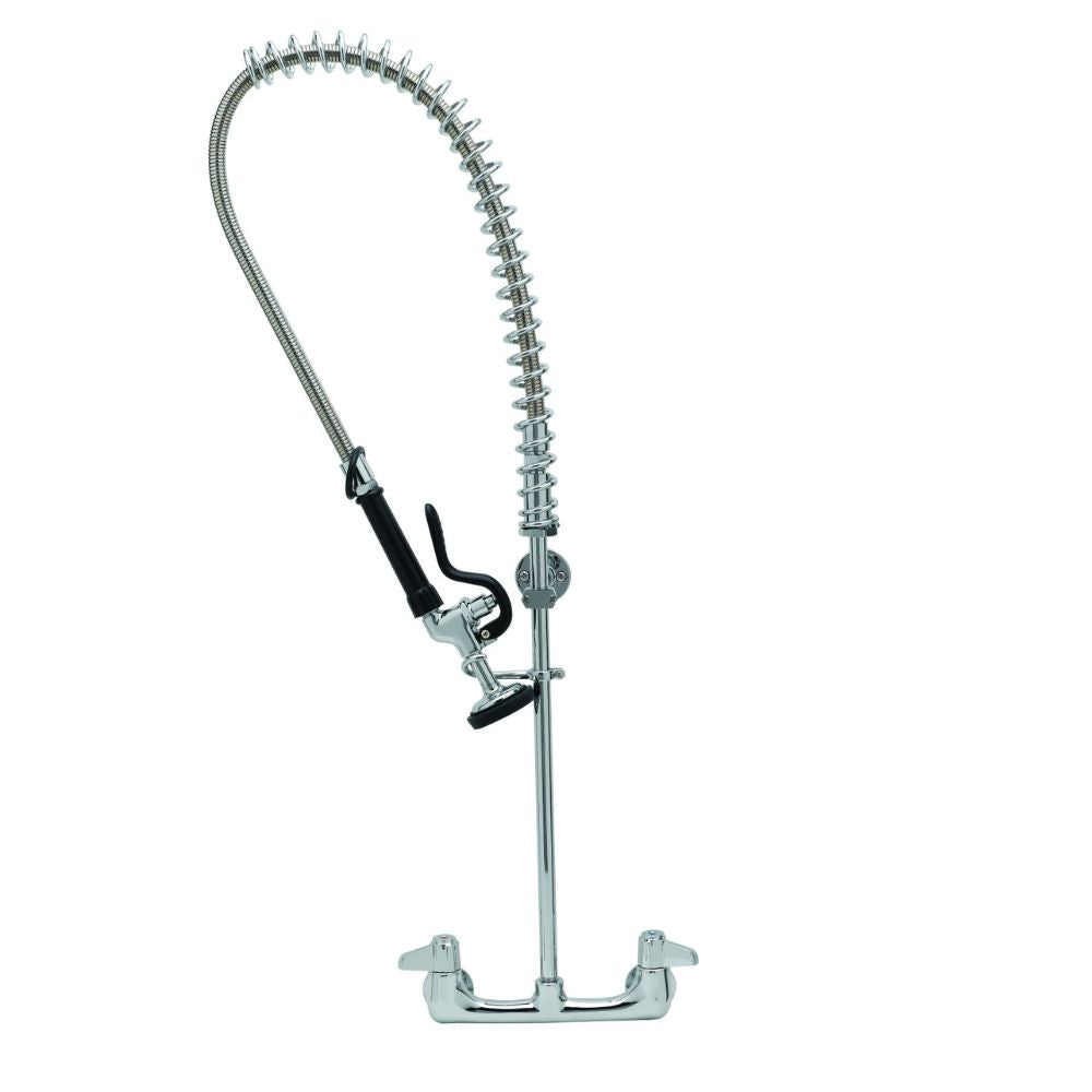 T&S Brass 5PR 8W00 Commercial Pre-Rinse Wall Mount Faucet with 44
