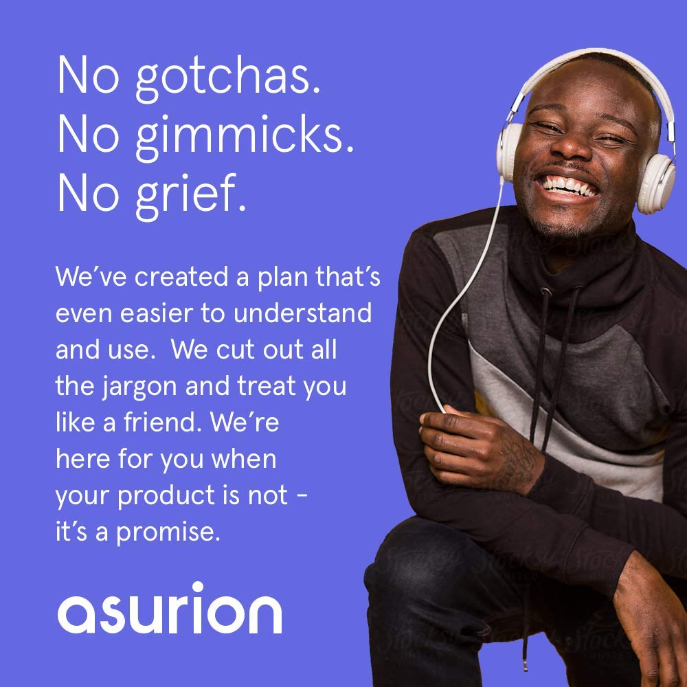 ASURION 2-Year Mobile Phone Accident Protection Plan ($700-$799.99) - Screen Repair, Water Damage & Theft Coverage for iPhone & Samsung - Perfect for Active Lifestyles & Travel Protection