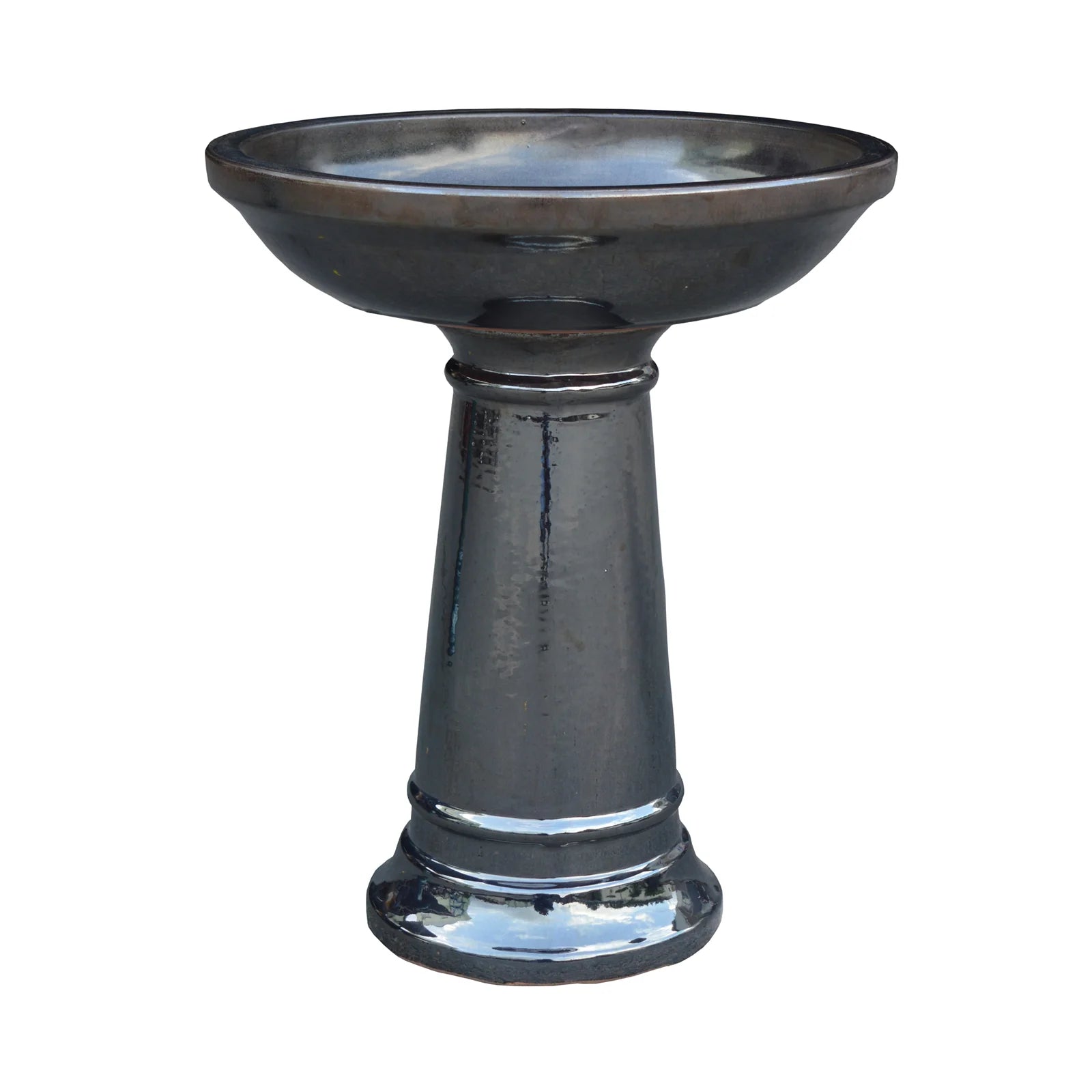 Grafton Bird Bath for Outdoor Garden - Attract Wild Birds with Durable & Decorative Birdbath - Perfect for Backyard, Patio, and Lawn Decoration