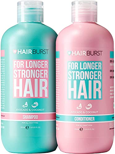 Hair Burst Hair Growth Conditioner & Shampoo Set for Women - Volumizing & Strengthening Treatment for Thicker, Healthier Hair - Perfect for Daily Hair Care Routine & Salon-Quality Results at Home
