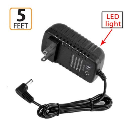 AC/DC Wall Power Adapter Charger for Protron PDV-288 Portable DVD Player - Replacement Power Supply for Home, Car & Travel Use