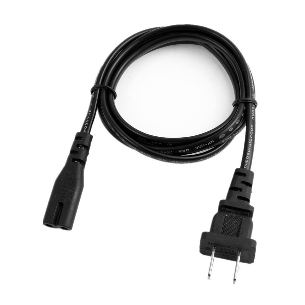 Vizio GV47L LCD TV AC Power Cord Replacement - 3 Prong Plug for GV47L FHD TV Power Supply - Perfect for Home Theater & Office Setup