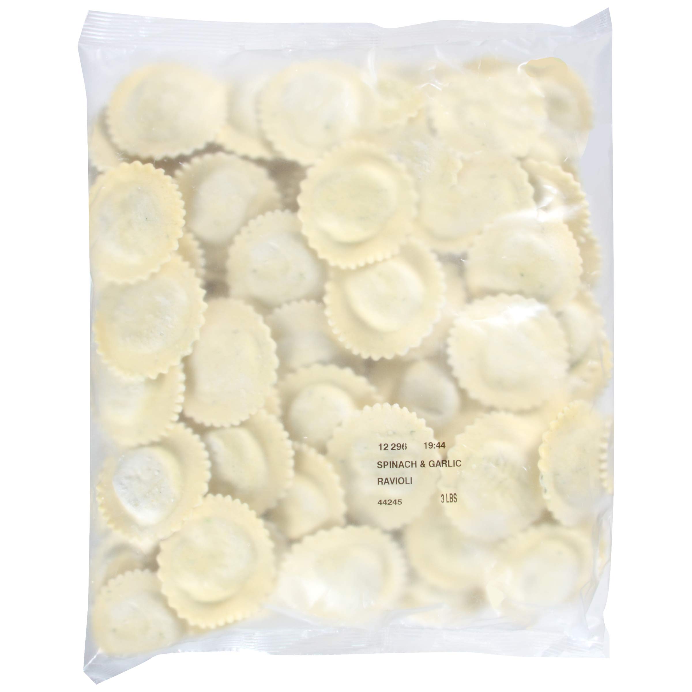 Joseph's Gourmet Pasta - Spinach & Roasted Garlic Ravioli, 3 lb (Pack of 2) | Fresh Frozen Italian Dumplings | Perfect for Family Dinners, Italian Restaurants & Catering Events
