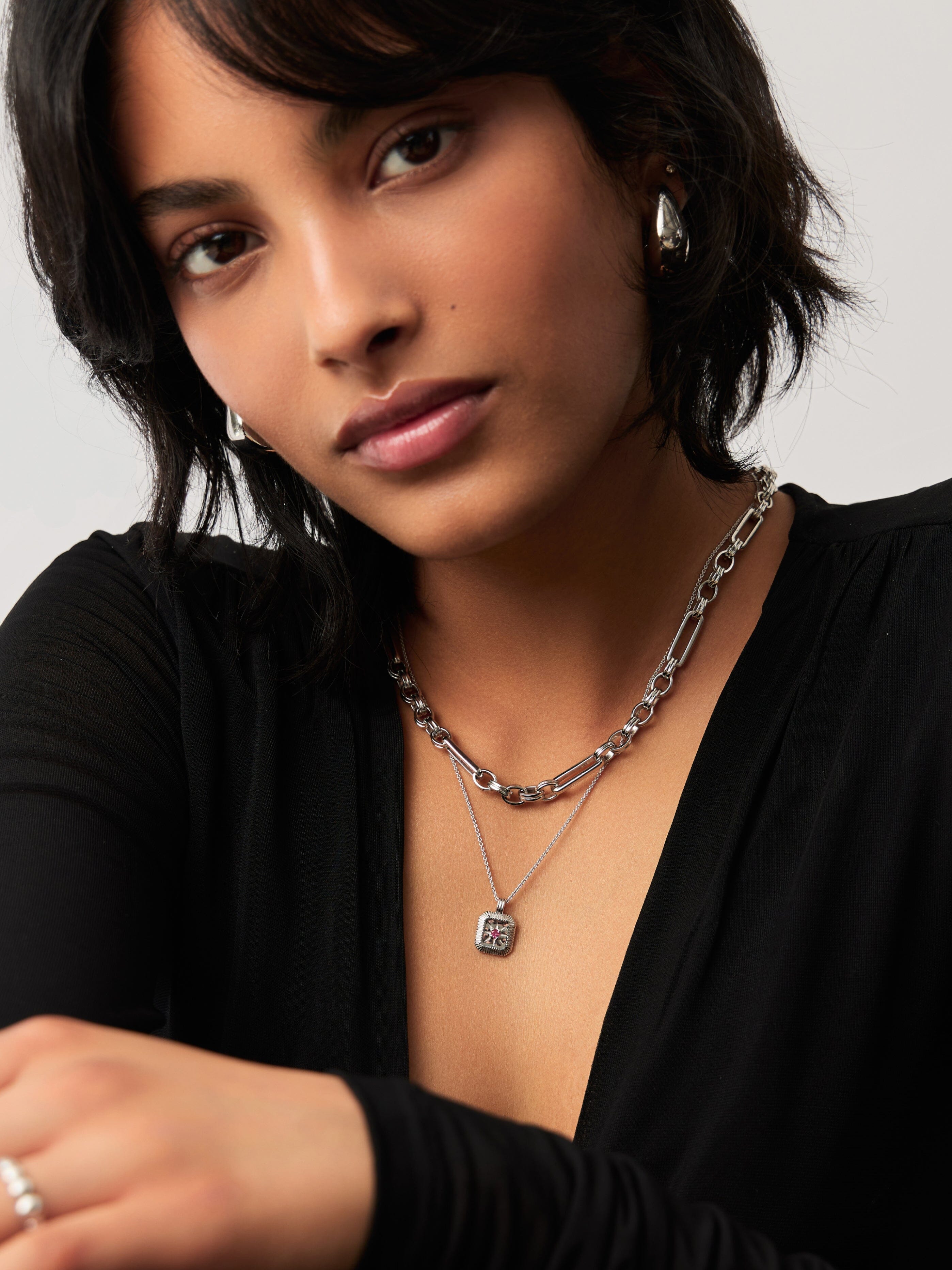 July Birthstone Necklace for Women - Genuine Ruby Pendant Jewelry Gift | Elegant & Dainty 14K Gold Plated Chain | Perfect Birthday, Anniversary & Mother's Day Present for Her | Ideal for Everyday Wear, Date Nights & Special Occasions