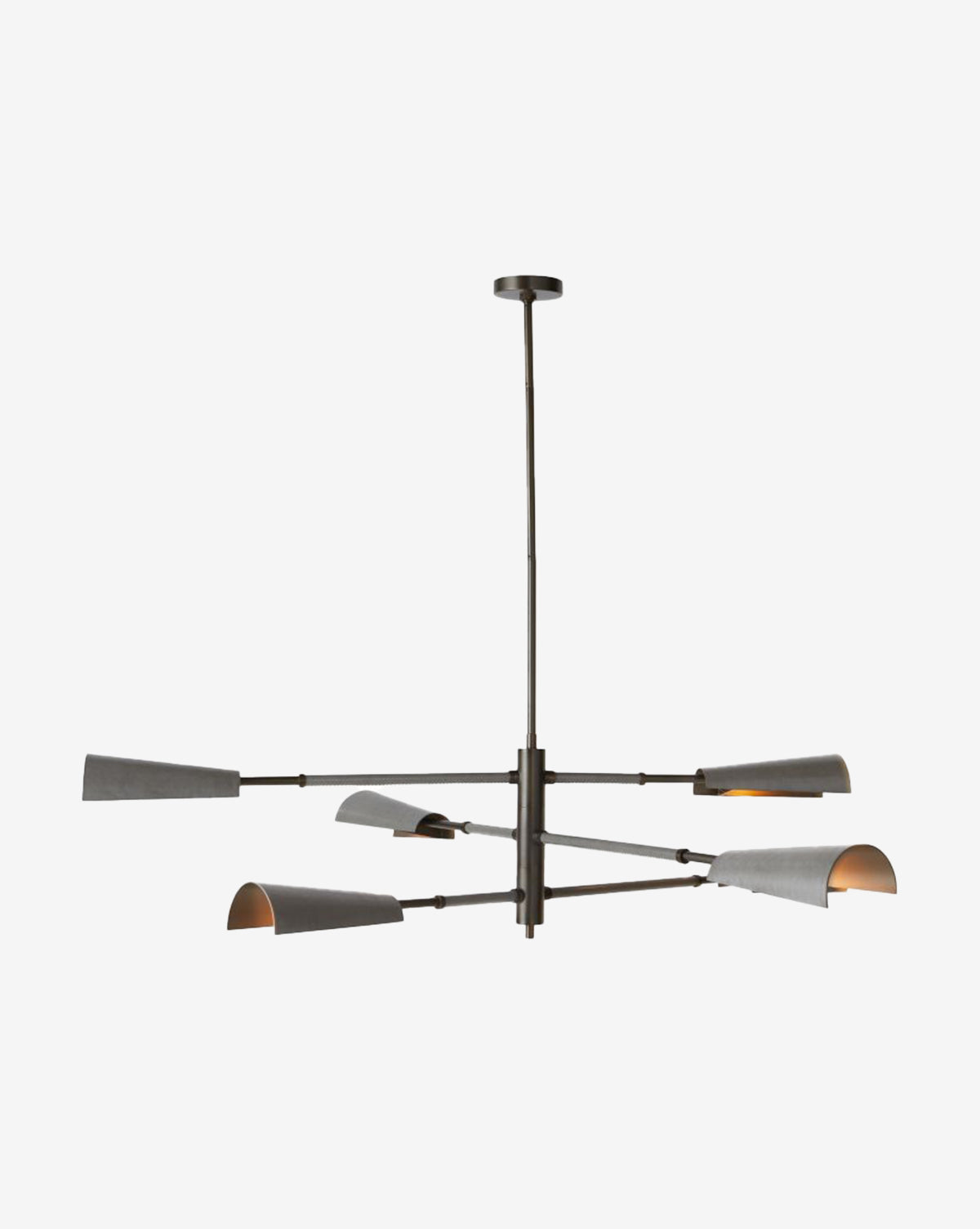 Modern Estevan Crystal Chandelier - Elegant Ceiling Light Fixture for Dining Room, Living Room & Bedroom | Perfect for Home Decor & Wedding Venues