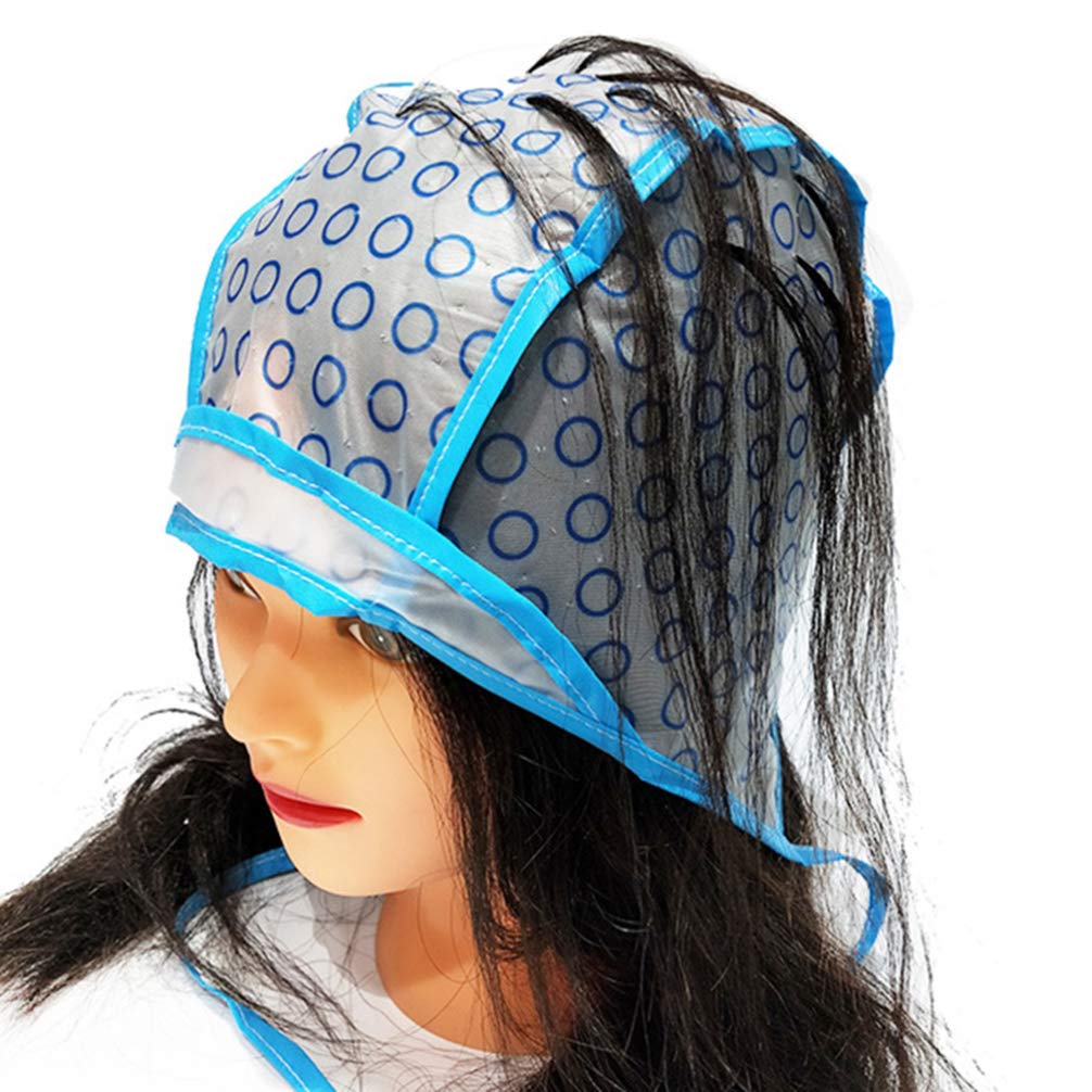 Professional Hair Dye Cap with Needle for Salon & Home Hair Coloring - Perfect for DIY Highlights, Root Touch-Ups & Creative Hair Coloring