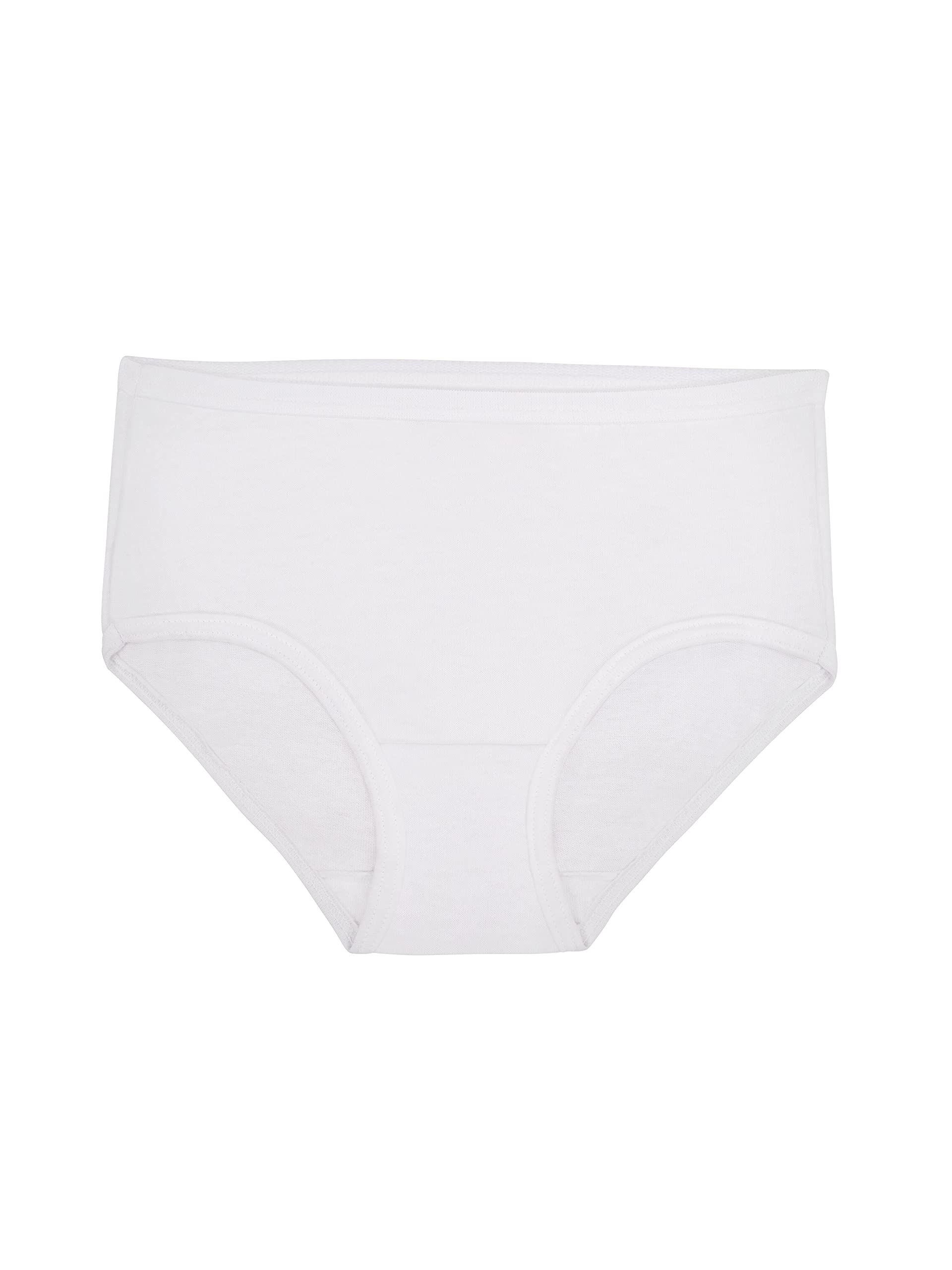 Fruit of the Loom Girls' 100% Cotton Brief Underwear Multipack - Soft & Breathable Underwear for Kids, 5-Pack - Perfect for School, Sports & Everyday Comfort
