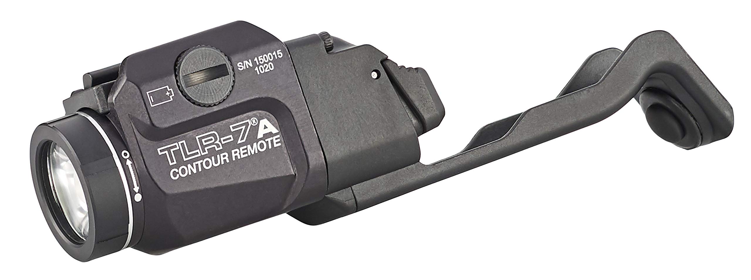 Streamlight 69428 TLR-7 X 500-Lumen Tactical Flashlight for Glock Gen 4/Gen 5 - Rail Mounted Weapon Light with Remote Switch, CR123A Battery & Mounting Key - Perfect for Home Defense, Law Enforcement & Tactical Shooting