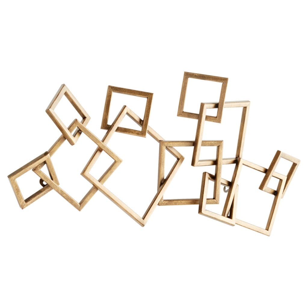 Cyan Design 11306 Symphony Soft Wall Decor in Antique Brass - Elegant Home Decor for Living Room, Bedroom & Office