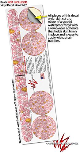 Beats EP Headphone Skin Decal Wrap - Floral Pattern Vinyl Sticker (12 Pack) | Protective Cover for Beats EP Headphones | Perfect for Customization, Protection & Style Enhancement